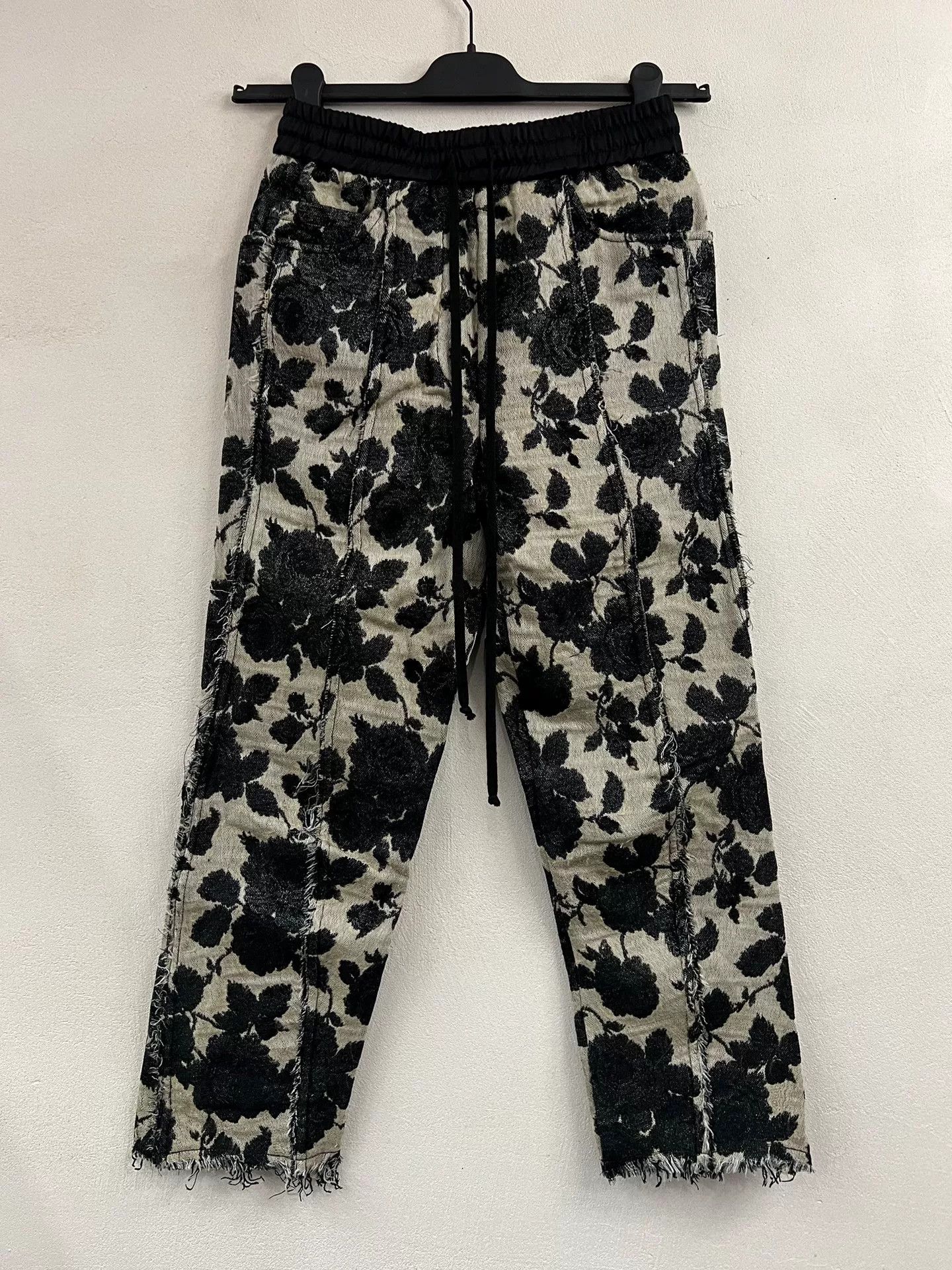 Song For The Mute Floral Patterned Fringe Pants by Song for the Mute Size 28" / US 6 / IT 42 - 1 Thumbnail