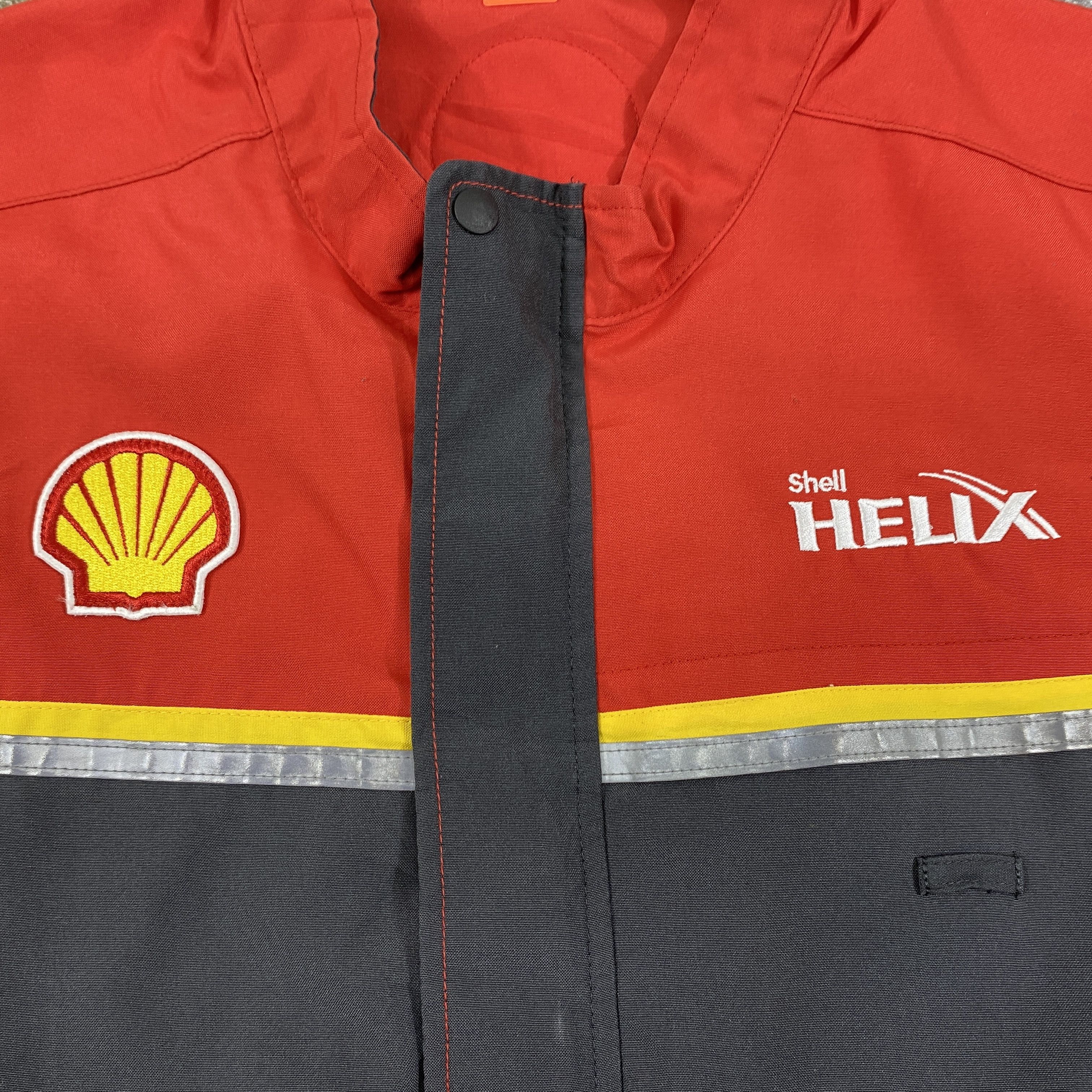 Ferrari Vintage FERRARI X SHELL HELIX Zipper Jacket Coverall- J527 Size US 31 - 10 Thumbnail