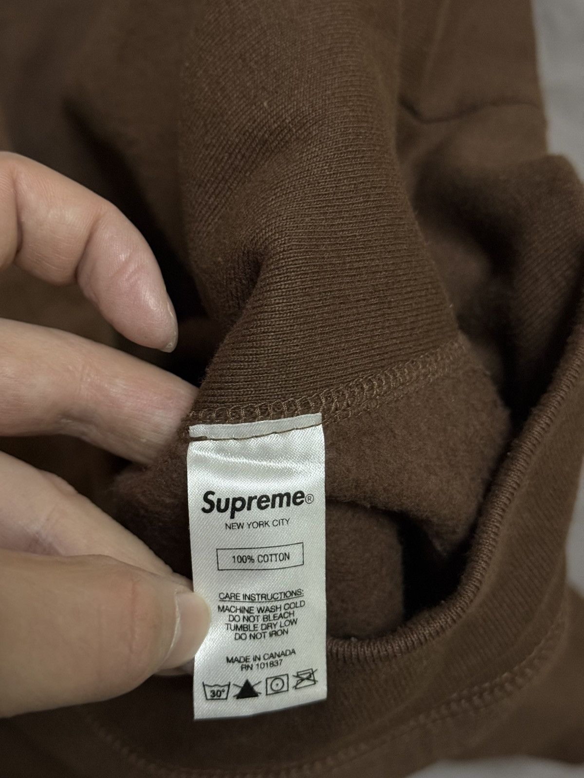Supreme Supreme brown bandana paisley box logo hooded sweatshirt Size US M / EU 48-50 / 2 - 7 Thumbnail