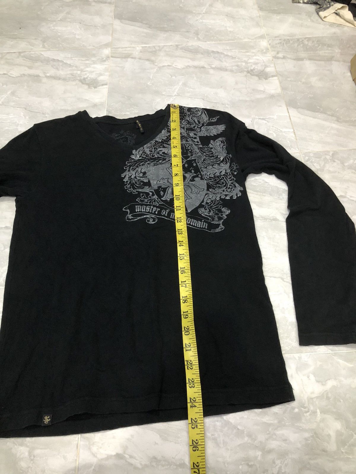 Karl Kani Karl Kani Japan Master of My Domain Rhinestone Long Sleeve Size S / US 4 / IT 40 - 15 Thumbnail