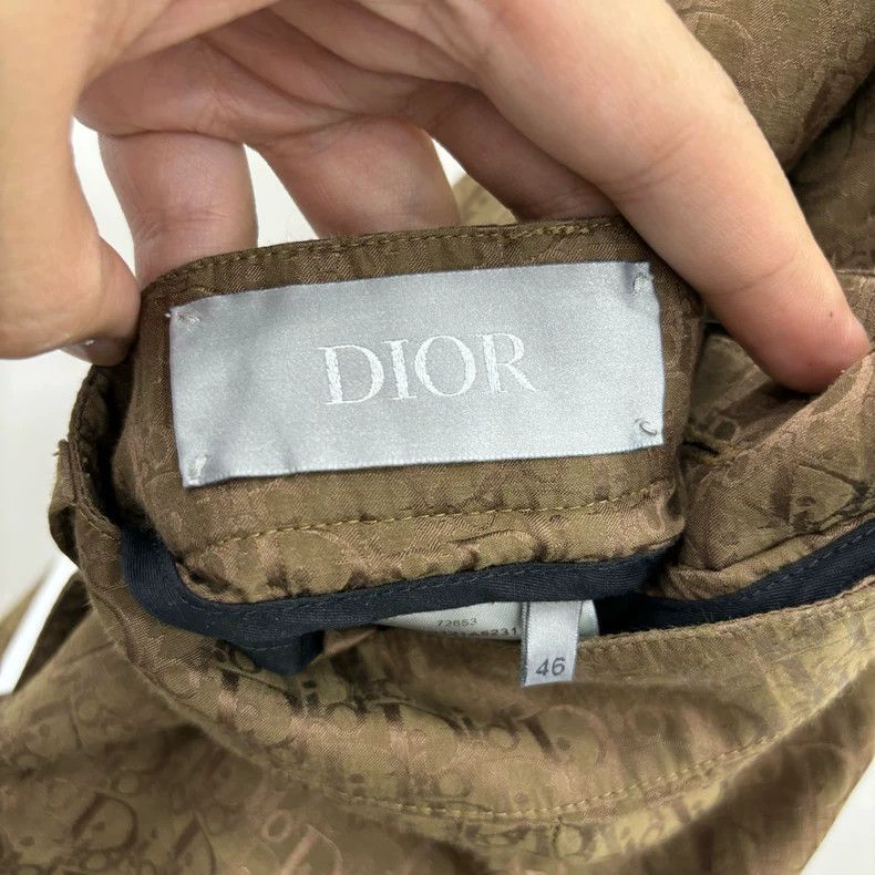 Dior Dior Dark pattern jacquard Logo full print straight loose c Size US 30 / EU 46 - 5 Thumbnail