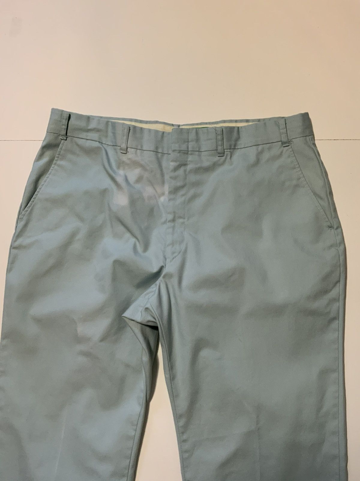 Vintage VTG 80s On Course Wide Leg Golf YKK Zipper Chino Work Pants Size US 36 / EU 52 - 6 Thumbnail