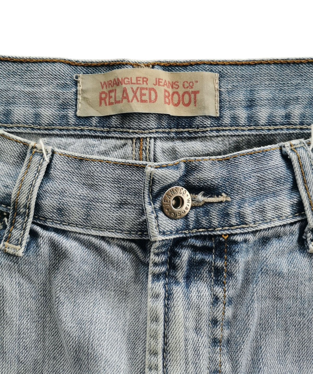 If Six Was Nine Wrangler Relaxed Bootcut Jeans – Y2K Fit Vintage USA Denim Size US 33 - 7 Thumbnail