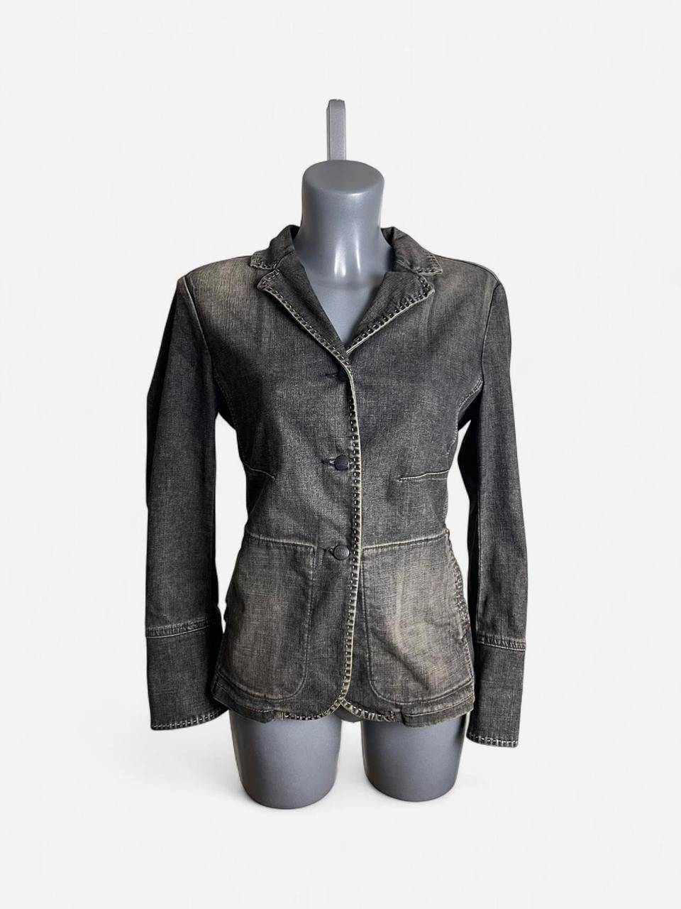 Marithe + Francois Girbaud Marithe Francois girbaud faded denim jacket Size M / US 6-8 / IT 42-44 - 1 Thumbnail
