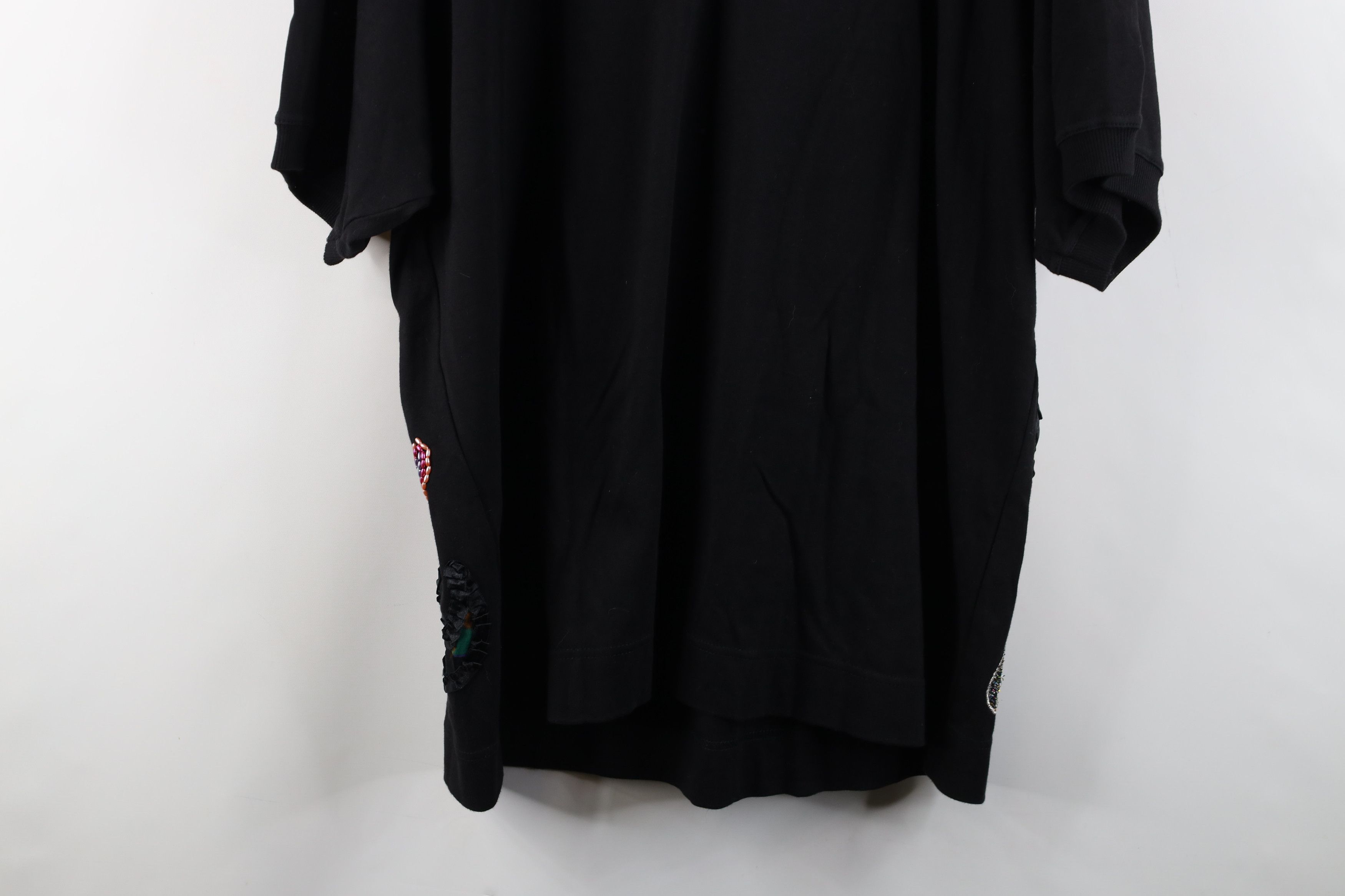 Vintage Vintage 90s Streetwear Patchwork Beaded Short Sleeve T-Shirt Size XL / US 12-14 / IT 48-50 - 15 Thumbnail