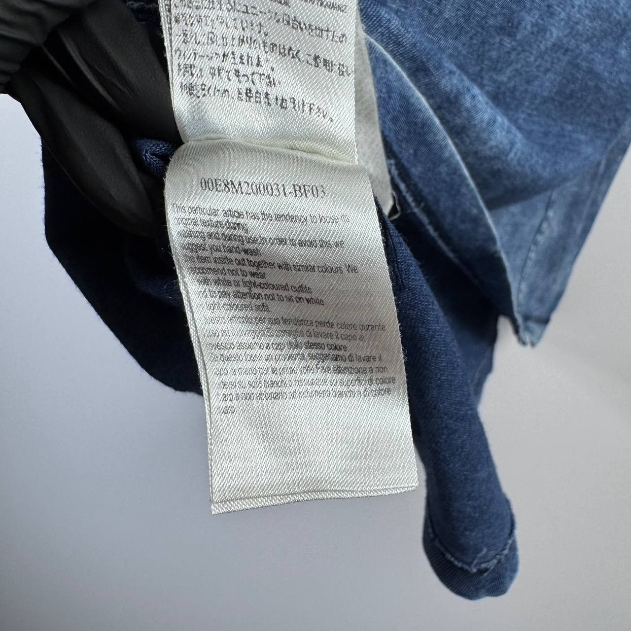 Diesel Diesel Graphic T-Shirt Blue Acid Wash Vintage Style Size S Size US S / EU 44-46 / 1 - 8 Thumbnail
