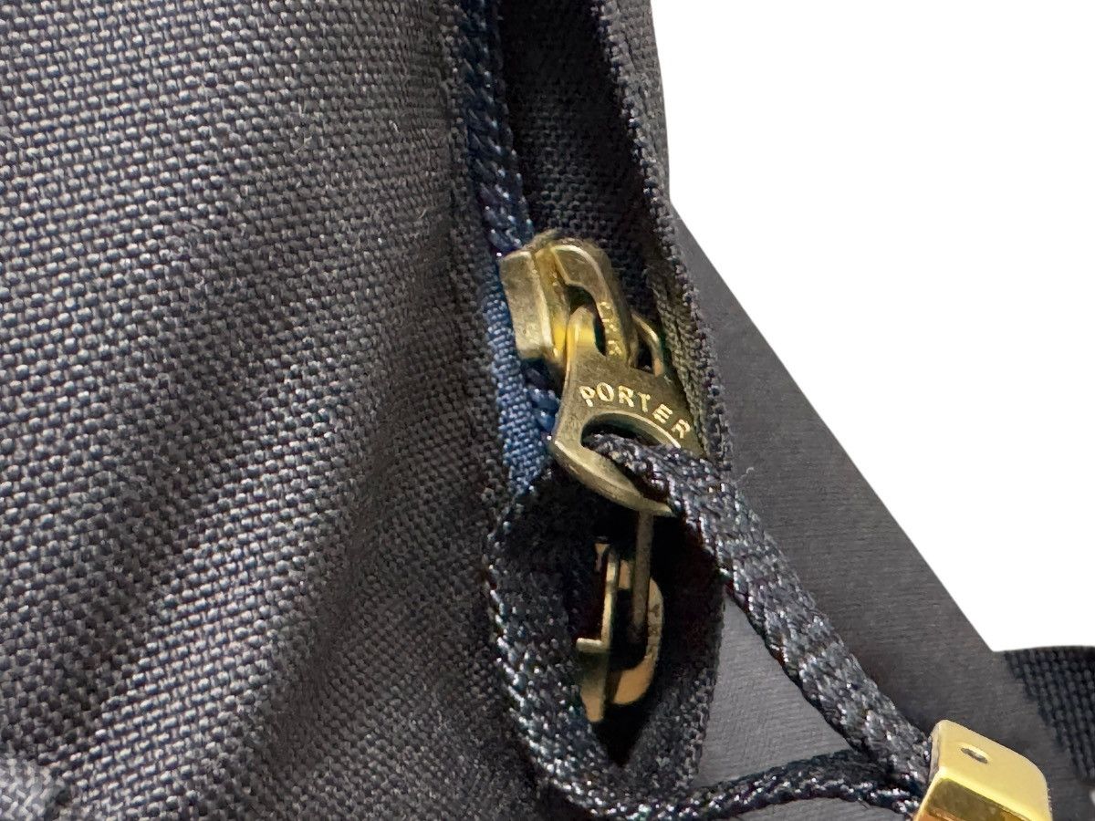 Japanese Brand AVANT GARDE PORTER X PETITE ROBE NOIRE GOLD BACKPACK Size ONE SIZE - 8 Thumbnail