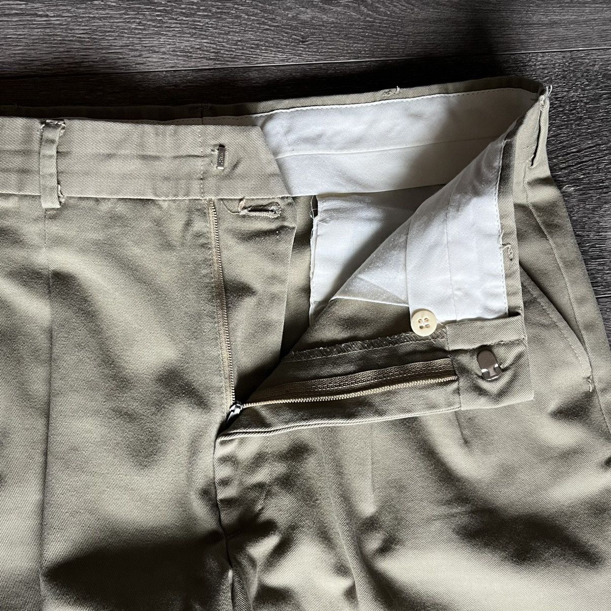 Vintage Vintage 1990s Deansgate USA Pleated Trousers Chino Pants 32 Size US 32 / EU 48 - 6 Thumbnail