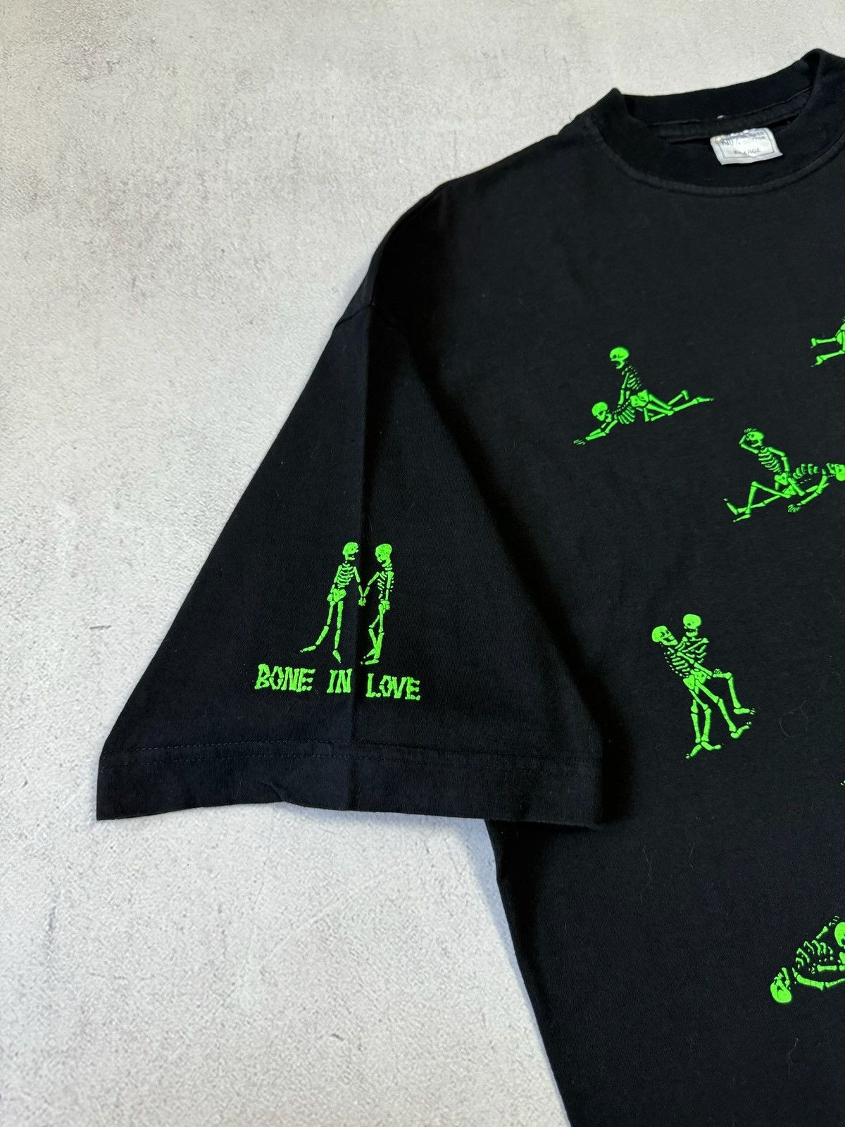 Vintage Vintage Kamasutra Skeleton T Shirt Baggy Black Japanese Y2K Size US XL / EU 56 / 4 - 6 Thumbnail