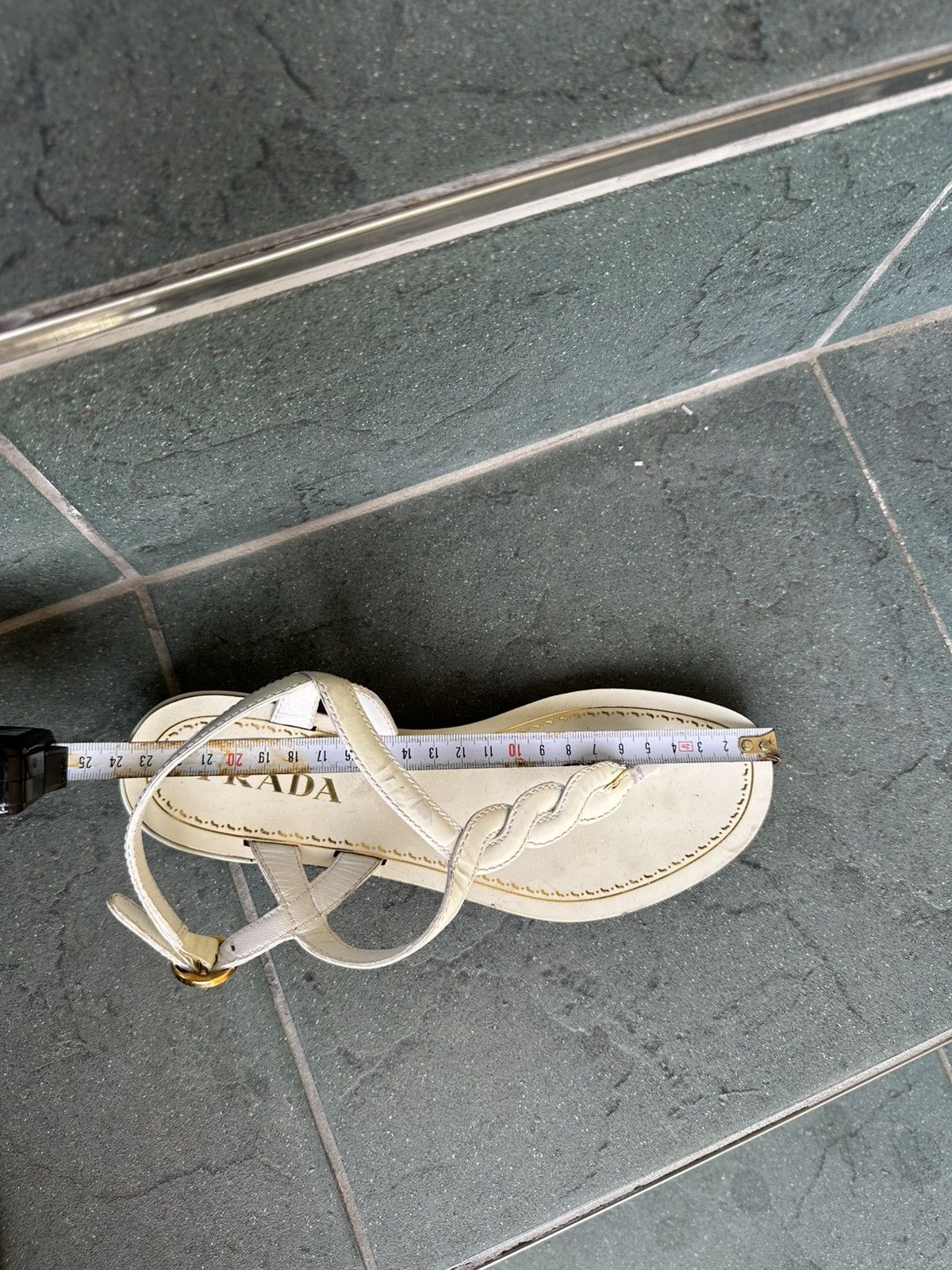 Prada Prada Sandals Made In Italy size 36 White Vintage Rare Size US 5.5 / IT 35.5 - 12 Thumbnail