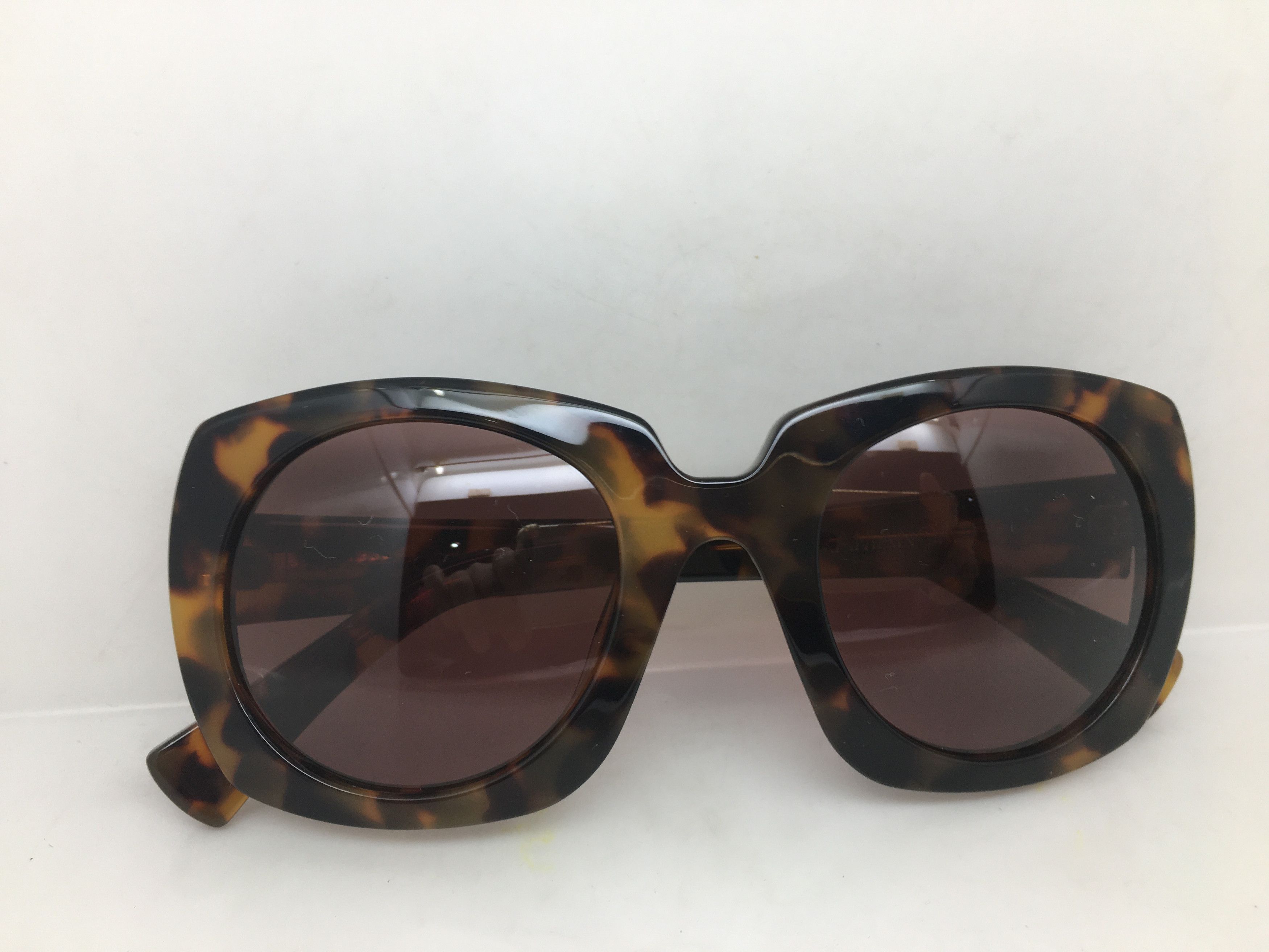 Vintage Doubleo Scaramanga Tortoise Acetate Oversize Sunglasses Size ONE SIZE - 8 Thumbnail