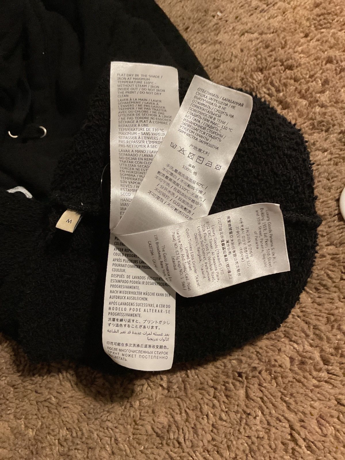 Gucci Gucci Fake Logo Hoodie Size US M / EU 48-50 / 2 - 5 Thumbnail