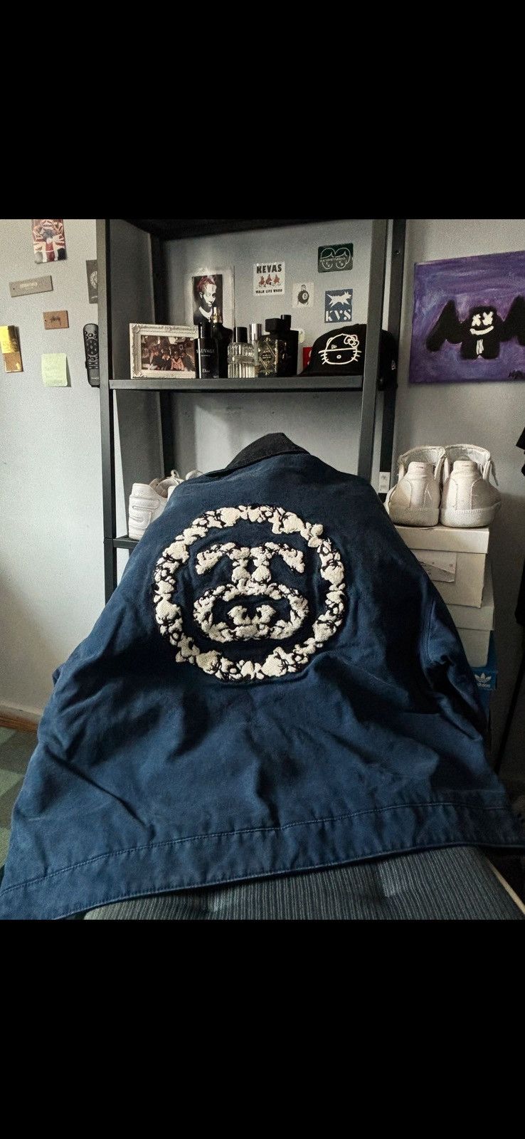 DENIM TEARS × Stussy Stussy Denim Tears Work Jacket BNWT Size US L / EU 52-54 / 3 - 2 Thumbnail