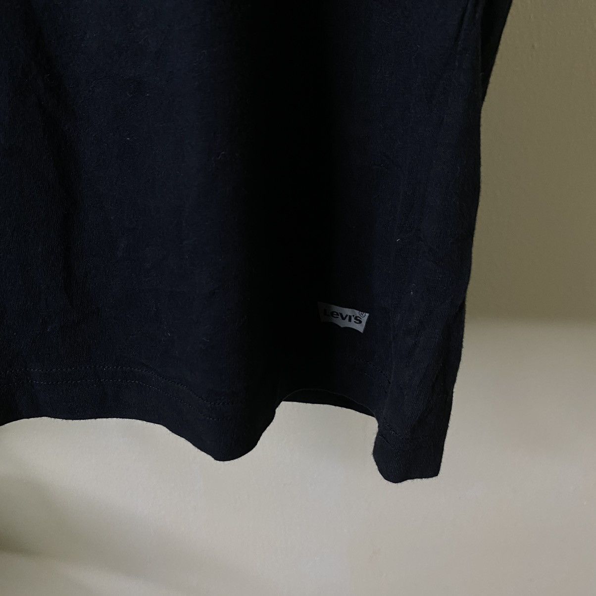 Levi's Levis Black Blank T Shirt Size US M / EU 48-50 / 2 - 3 Thumbnail