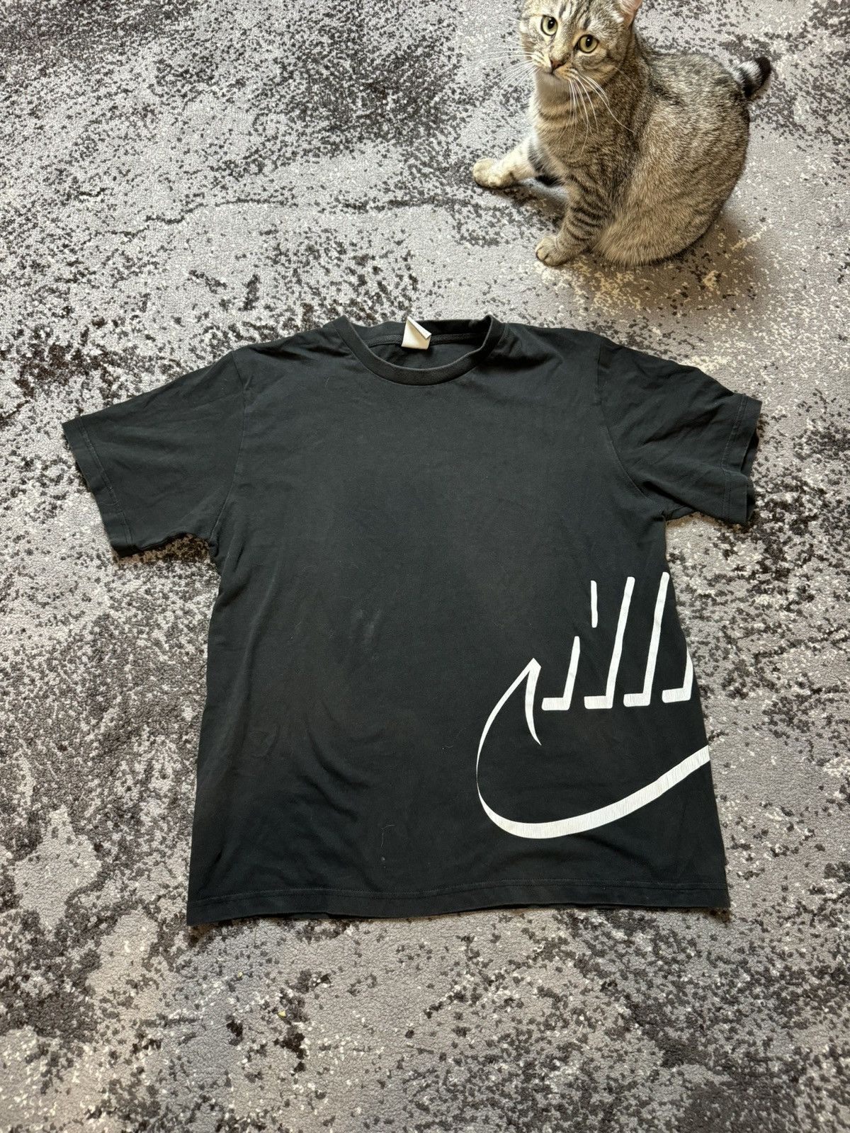 Nike × Vintage Vintage Y2K Nike Just Do It Swoosh Logo T Shirt Size US L / EU 52-54 / 3 - 1 Thumbnail