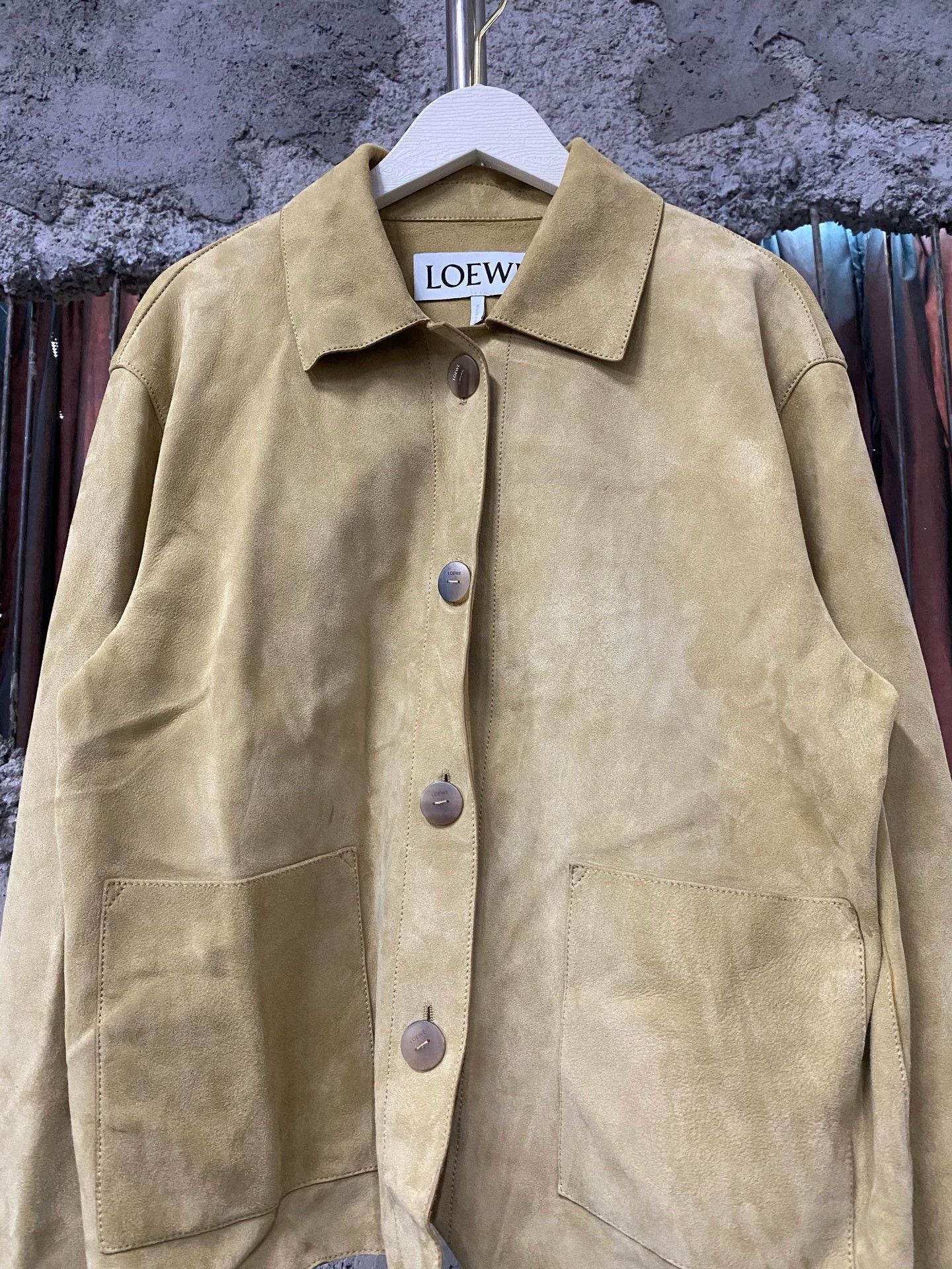 Loewe Loewe Suede Jacket 36 New Size XS / US 0-2 / IT 36-38 - 3 Thumbnail