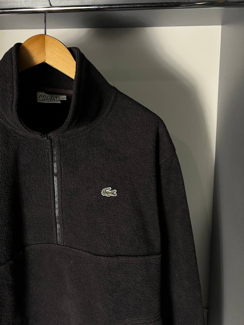Lacoste VINTAGE LACOSTE SPORT CHEMISE RETRO 1/3 ZIP SWEATSHIRT 90s Size US L / EU 52-54 / 3 - 5 Thumbnail