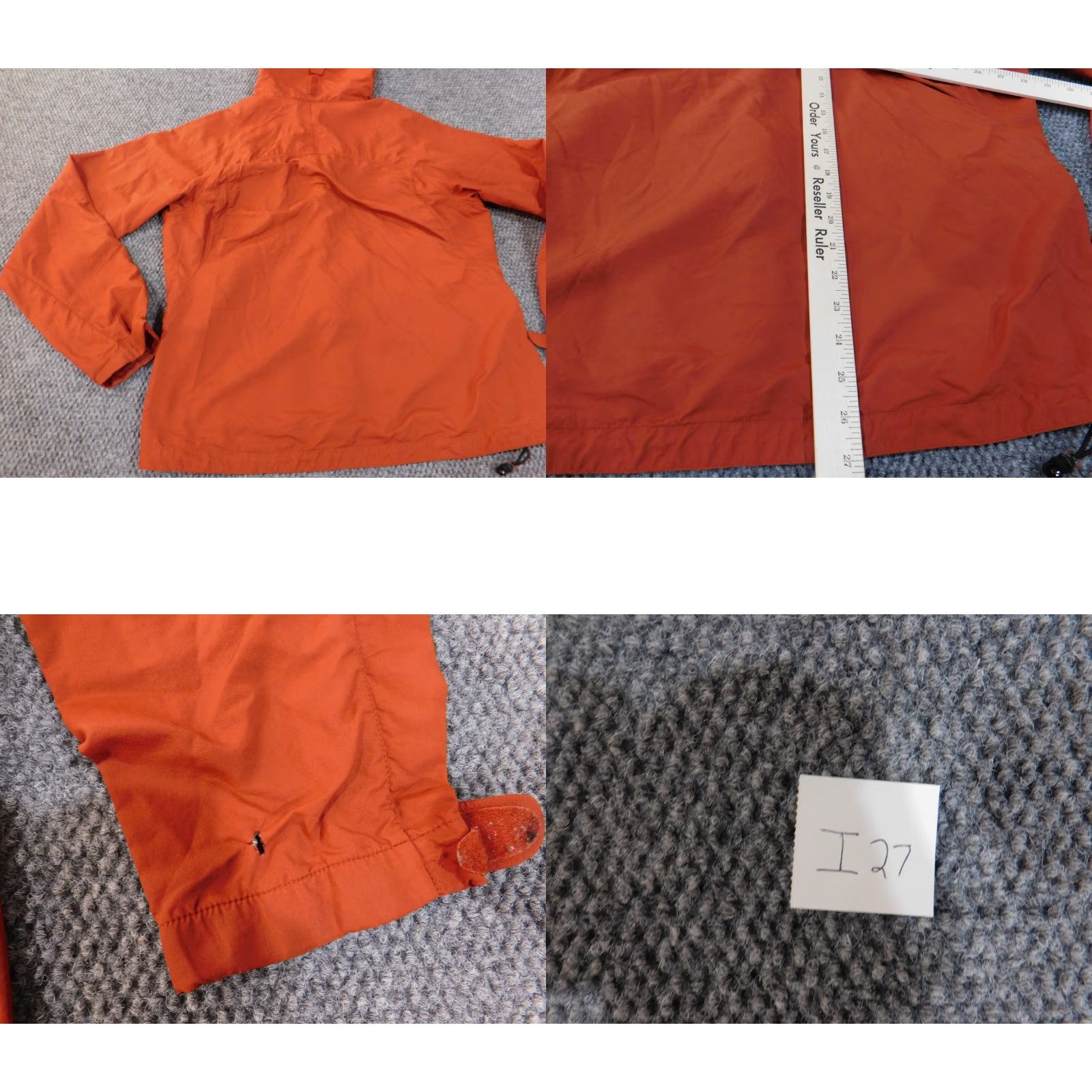 Vintage REI Jacket Mens Large Rain Coat Hardshell Zip Outdoors Windbreaker Black Full Zip Logo Knit Nylon Mid-Length Outdoor Winter Fall Casual Regular Size US L / EU 52-54 / 3 - 9 Thumbnail