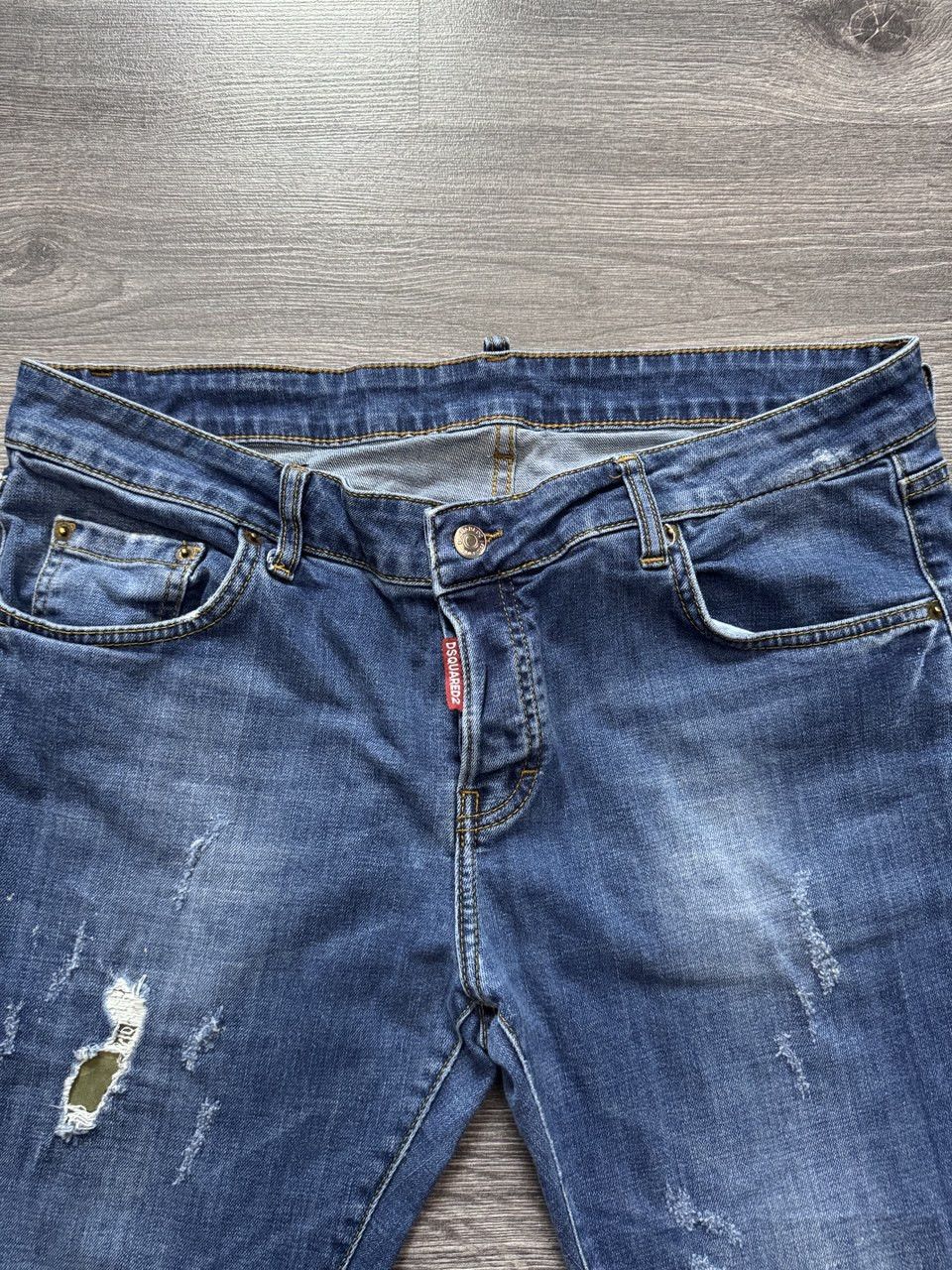 Dsquared2 Dsquared2 Denim Jeans Punk Distressed Avant Garde Size US 38 / EU 54 - 6 Thumbnail
