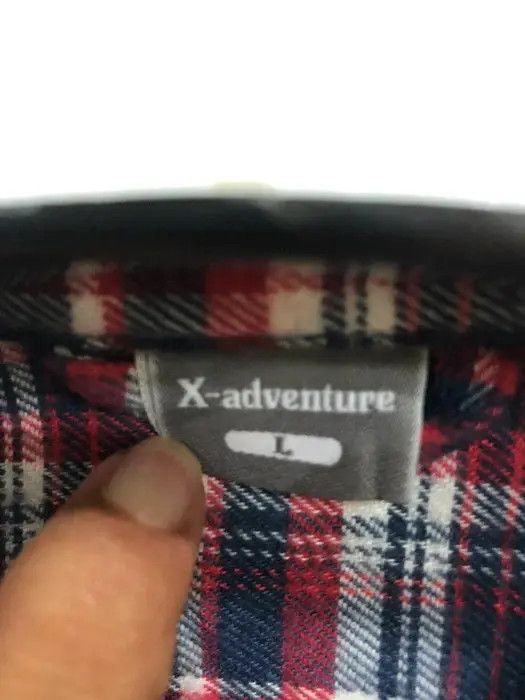 Flannel × Vintage Vintage Advanture Plaid Tartan Flannel Shirt 👕 Size US M / EU 48-50 / 2 - 3 Thumbnail