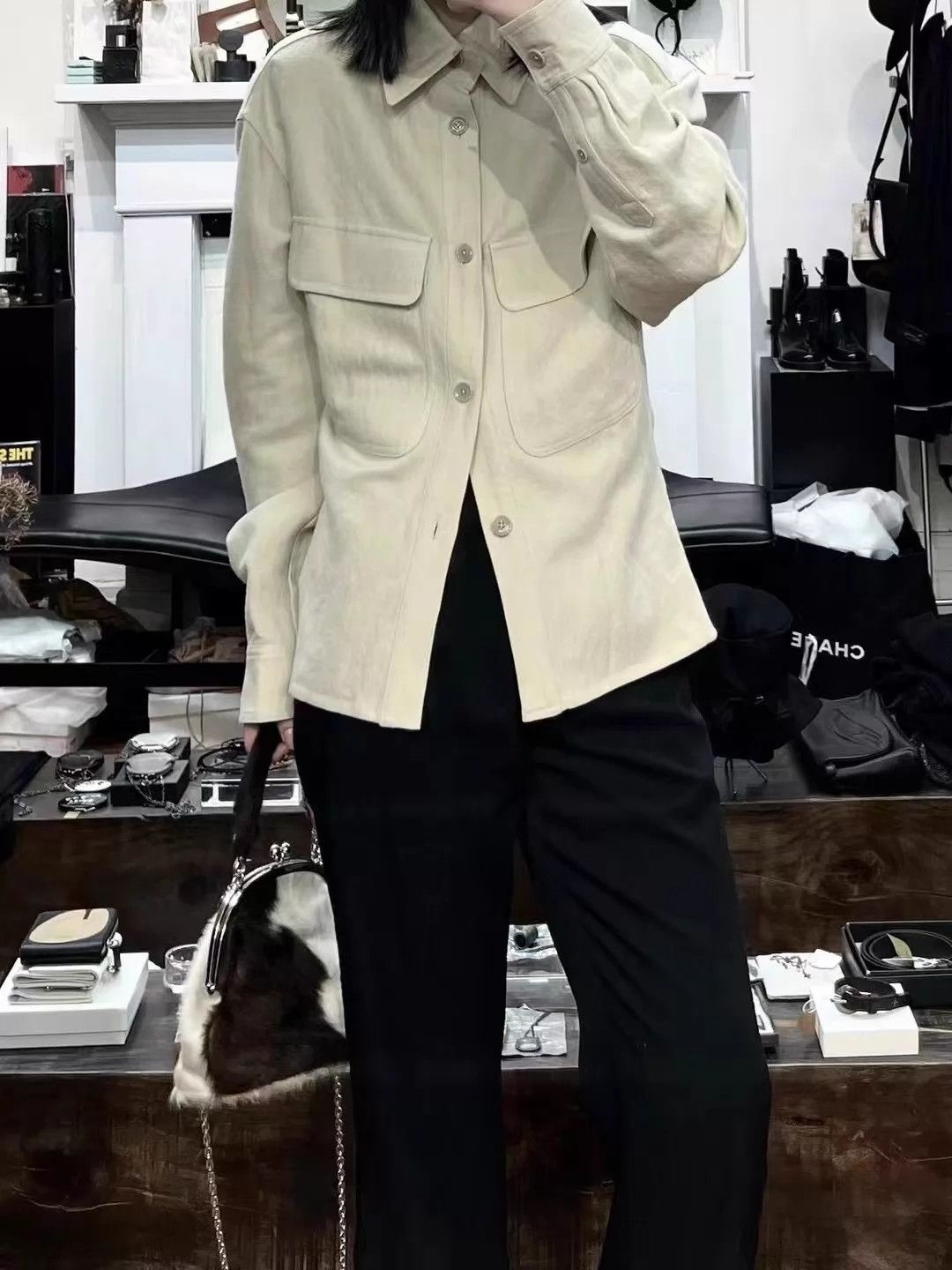 Lemaire Lemaire Pocket Shirt FR38/40 Size S / US 4 / IT 40 - 4 Thumbnail