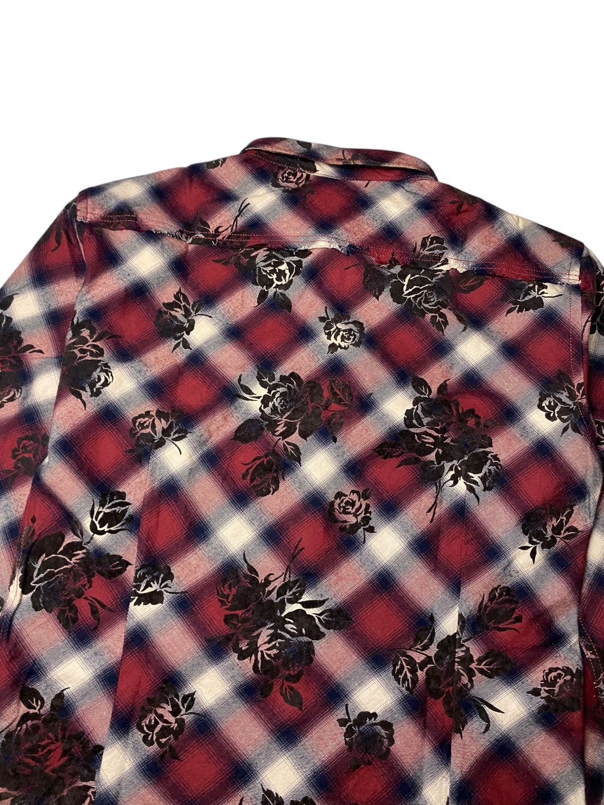 If Six Was Nine 2000's Tornado Mart Unfinished Floral Shirts Size US S / EU 44-46 / 1 - 9 Thumbnail