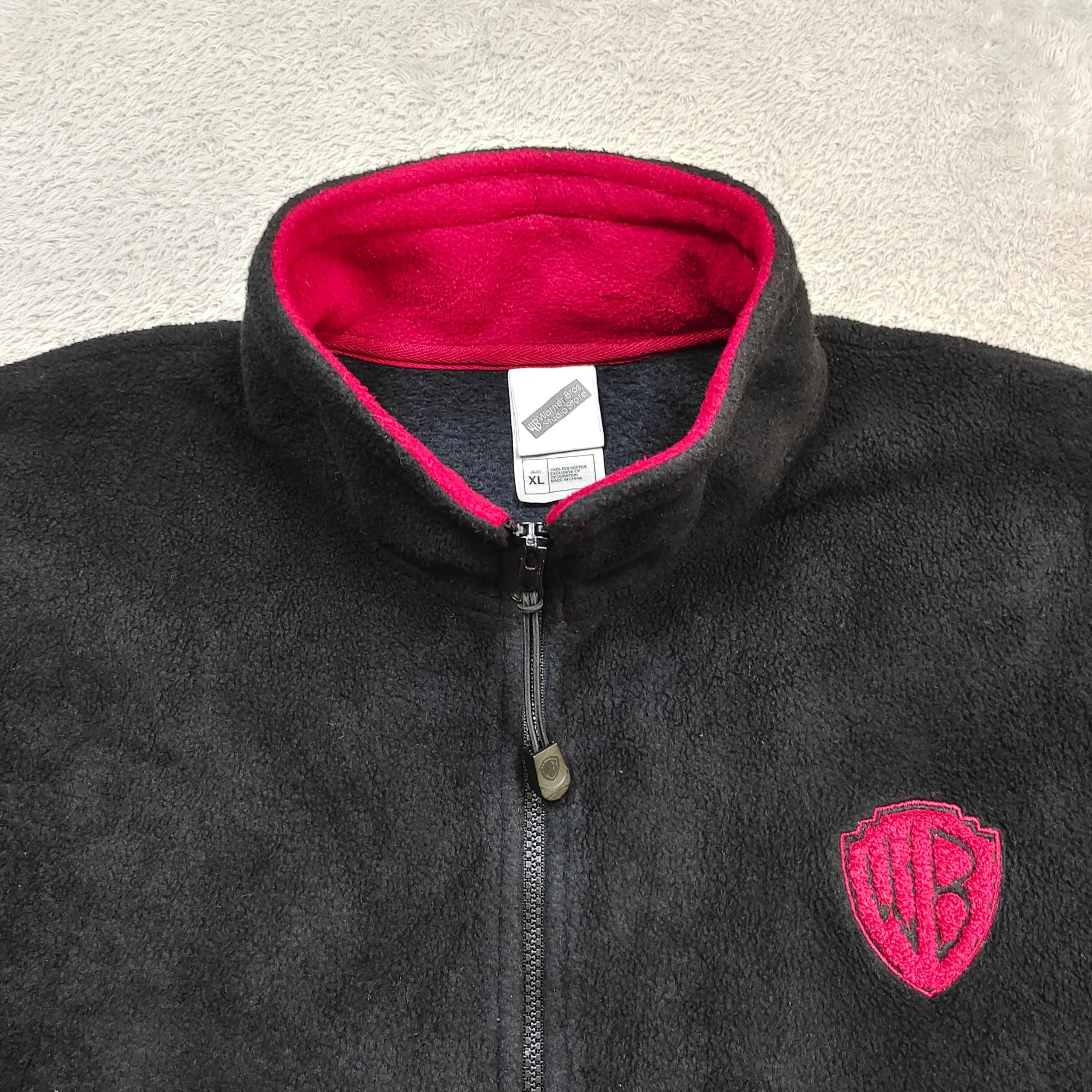 Warner Bros Y2K Looney Tunes Warner Bros Embroidered Fleece Jacket Size US XL / EU 56 / 4 - 3 Thumbnail