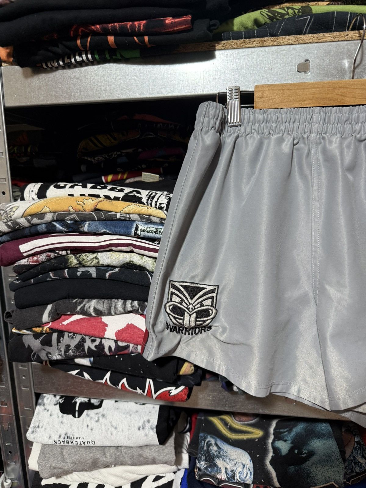 Vintage Vintage Vodafone Warriors NRL Rugby 2004 League Shorts ISC Size US 36 / EU 52 - 3 Thumbnail