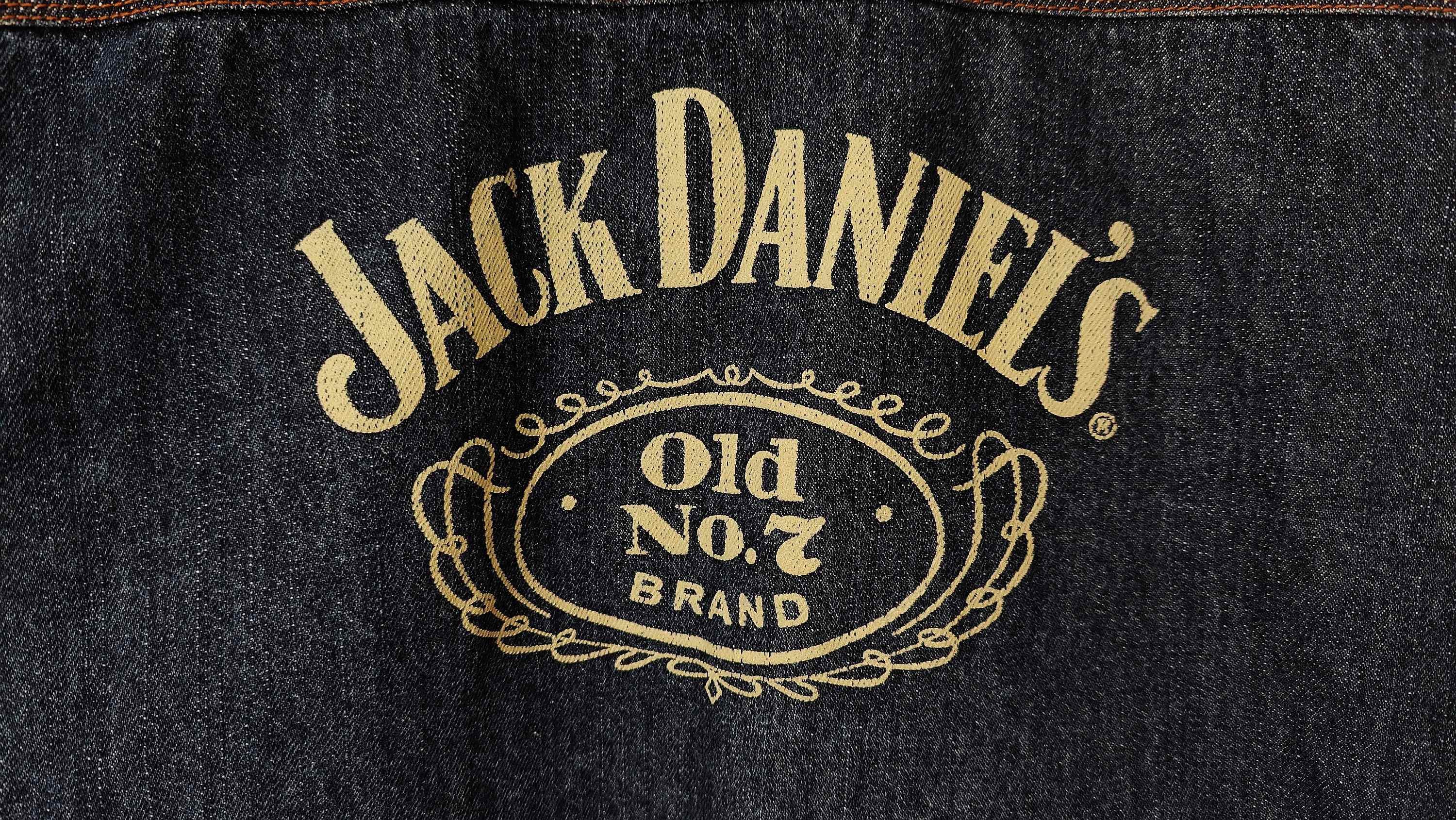 Vintage RARE Jack Daniels Old No 7 Official Vintage Denim Jacket Size US XL / EU 56 / 4 - 4 Thumbnail
