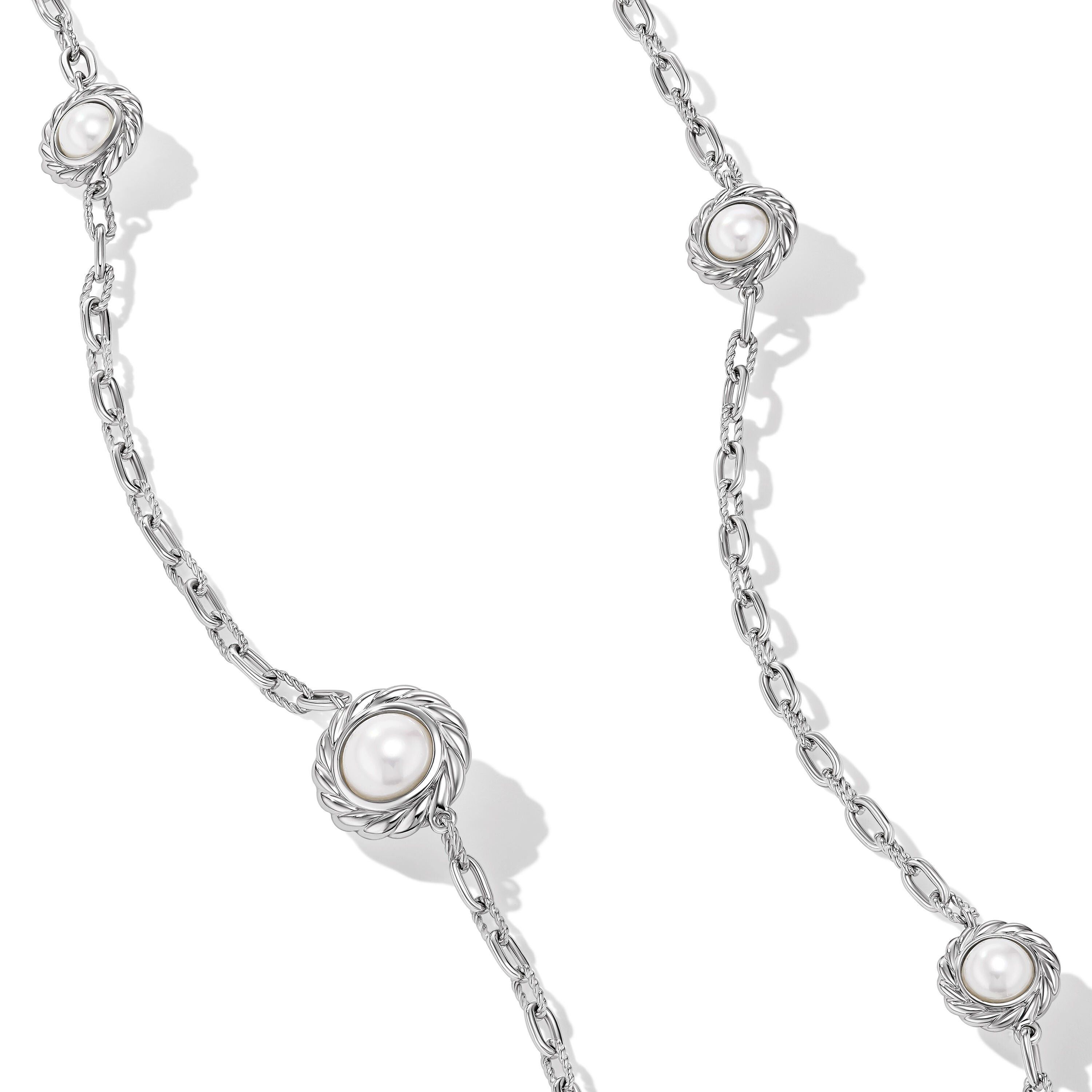 David Yurman o1w1db10526 N18221 Size:10/ Chain Necklace in Silver Size ONE SIZE - 2 Thumbnail