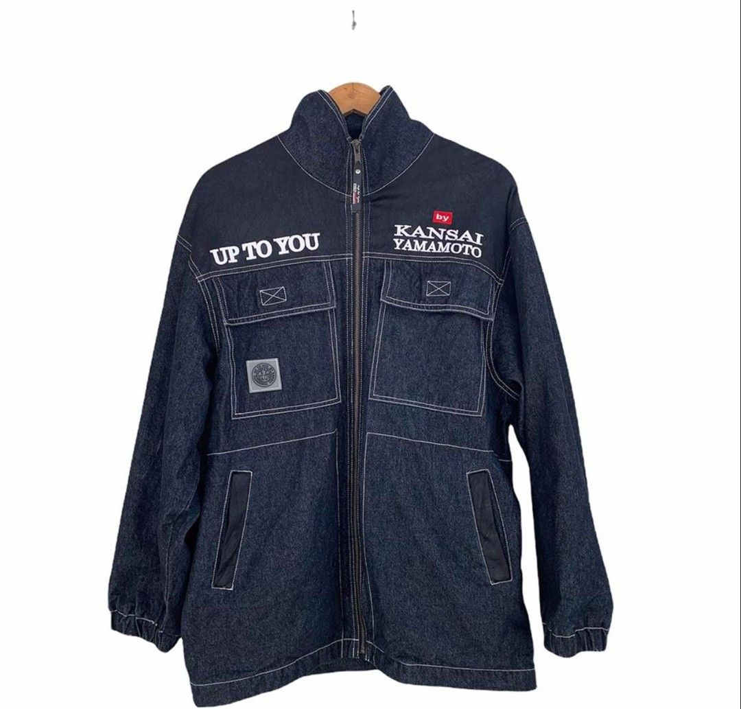 Kansai Yamamoto Vintage Kaisai Yamamoto Up To You Embroided Zipper Jacket Size US L / EU 52-54 / 3 - 1 Thumbnail