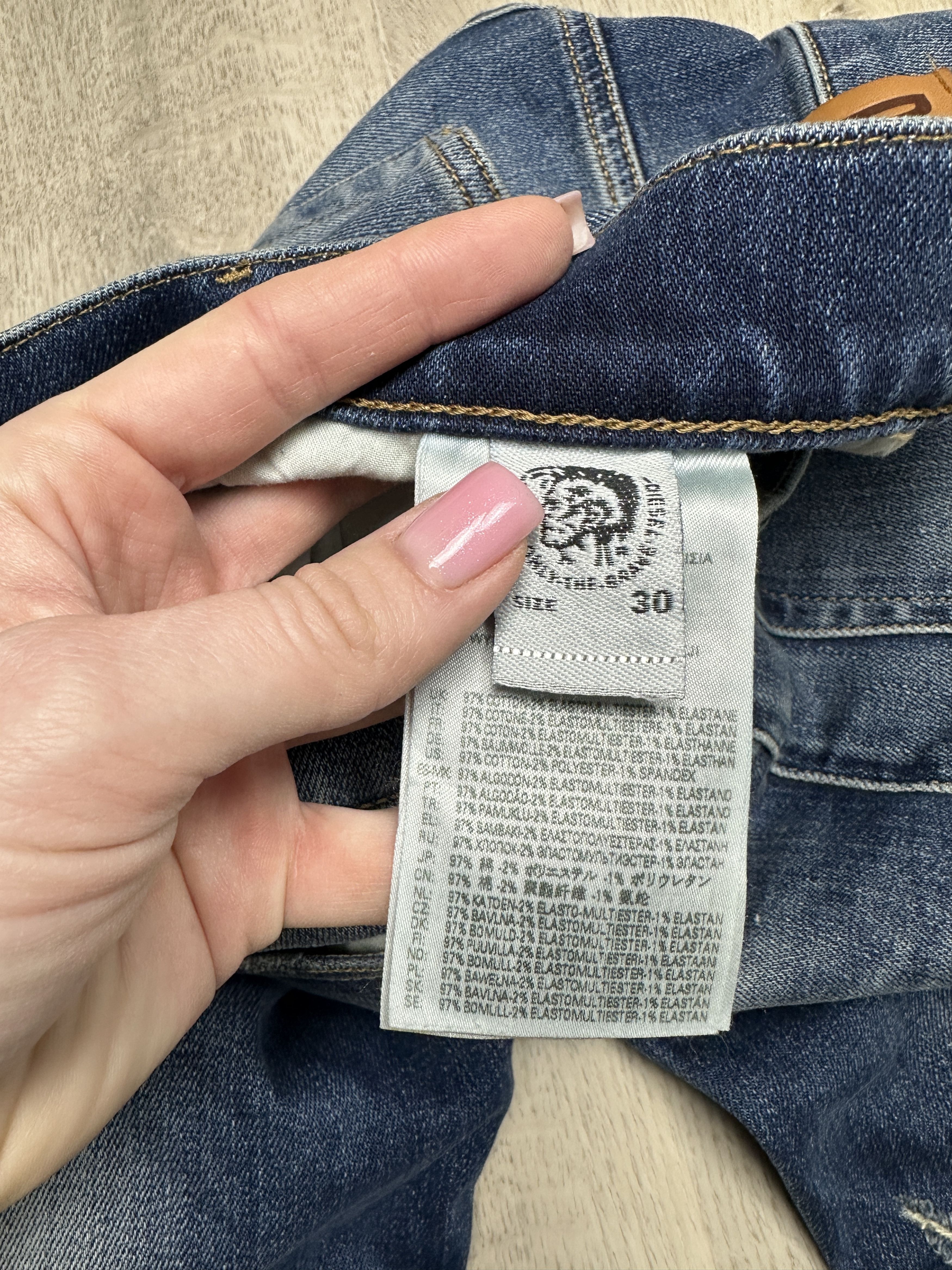 Diesel Diesel D-Fining Mens Denim Pants Jeans Size US 30 / EU 46 - 5 Thumbnail