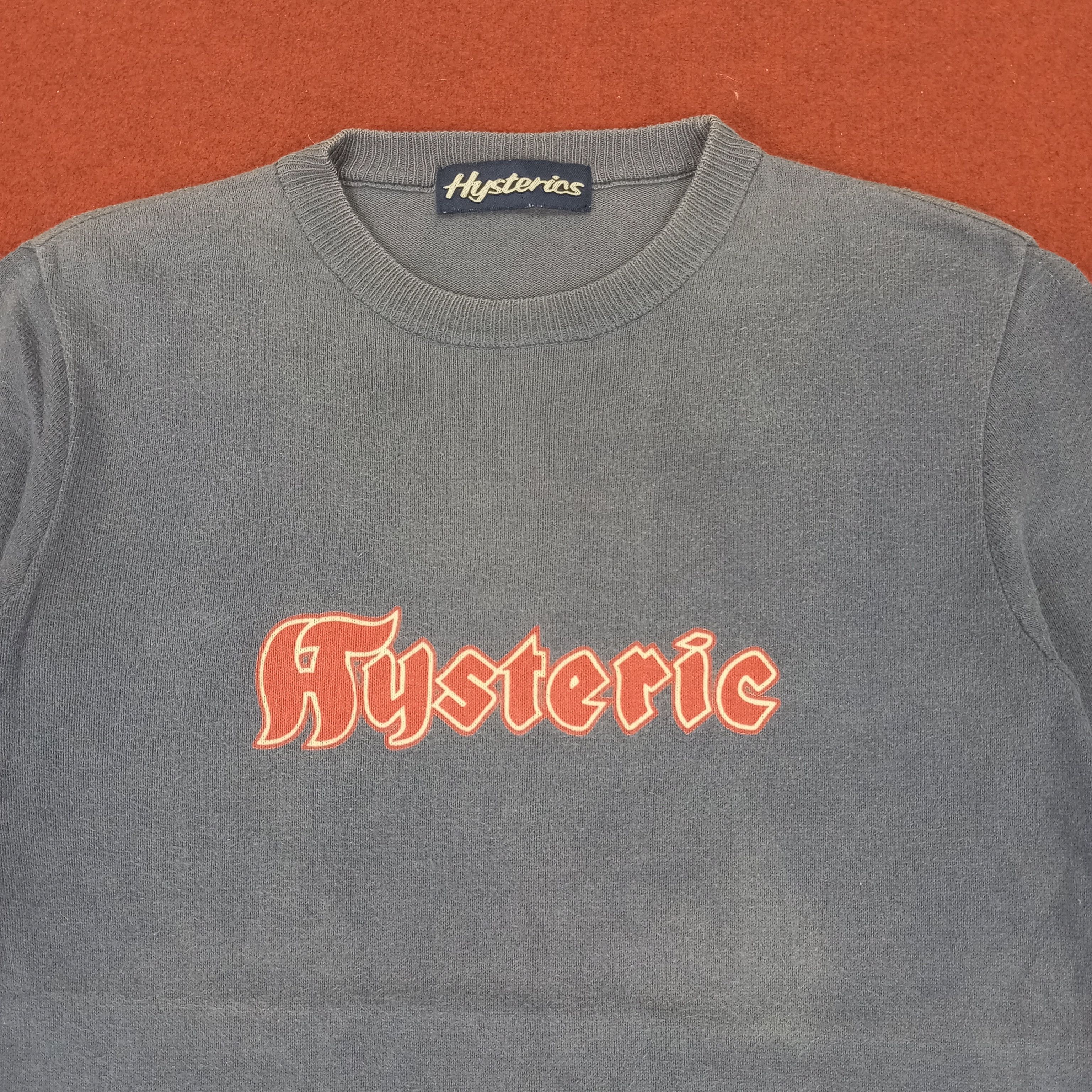 Hysteric Glamour × Japanese Brand × Vintage Hysteric Glamour Streetwear Style Custom Art Vintage Tshirt Size US S / EU 44-46 / 1 - 4 Thumbnail