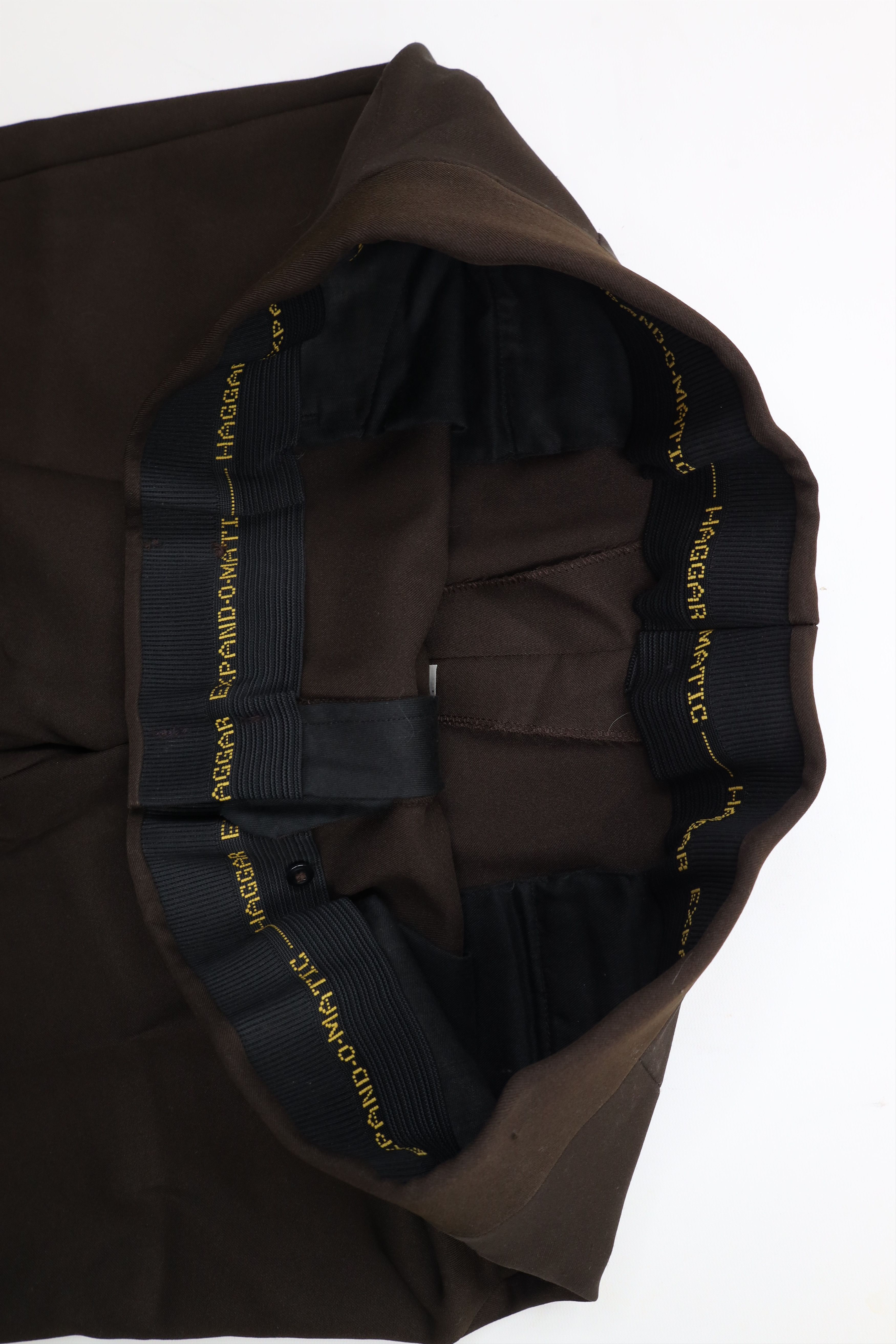Vintage Vintage 70s Streetwear Wide Leg Knit Chino Pants Brown Size US 38 / EU 54 - 8 Thumbnail