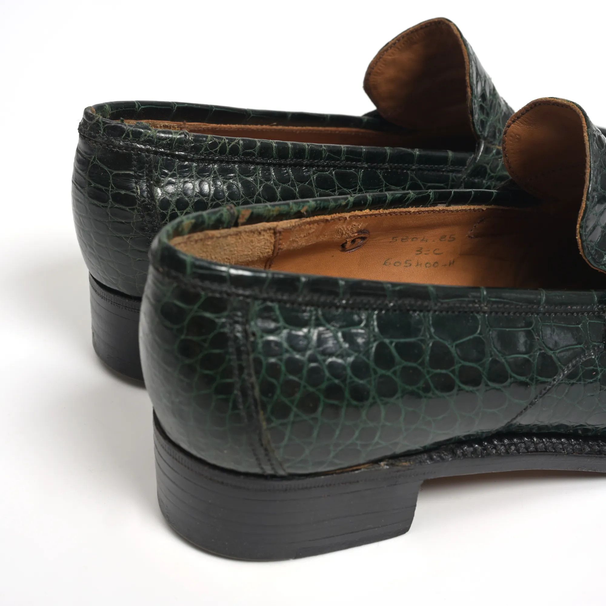 J.M. Weston J.M. WESTON green alligator 180 loafer (3.5 UK) Size US 4 / IT 34 - 8 Thumbnail