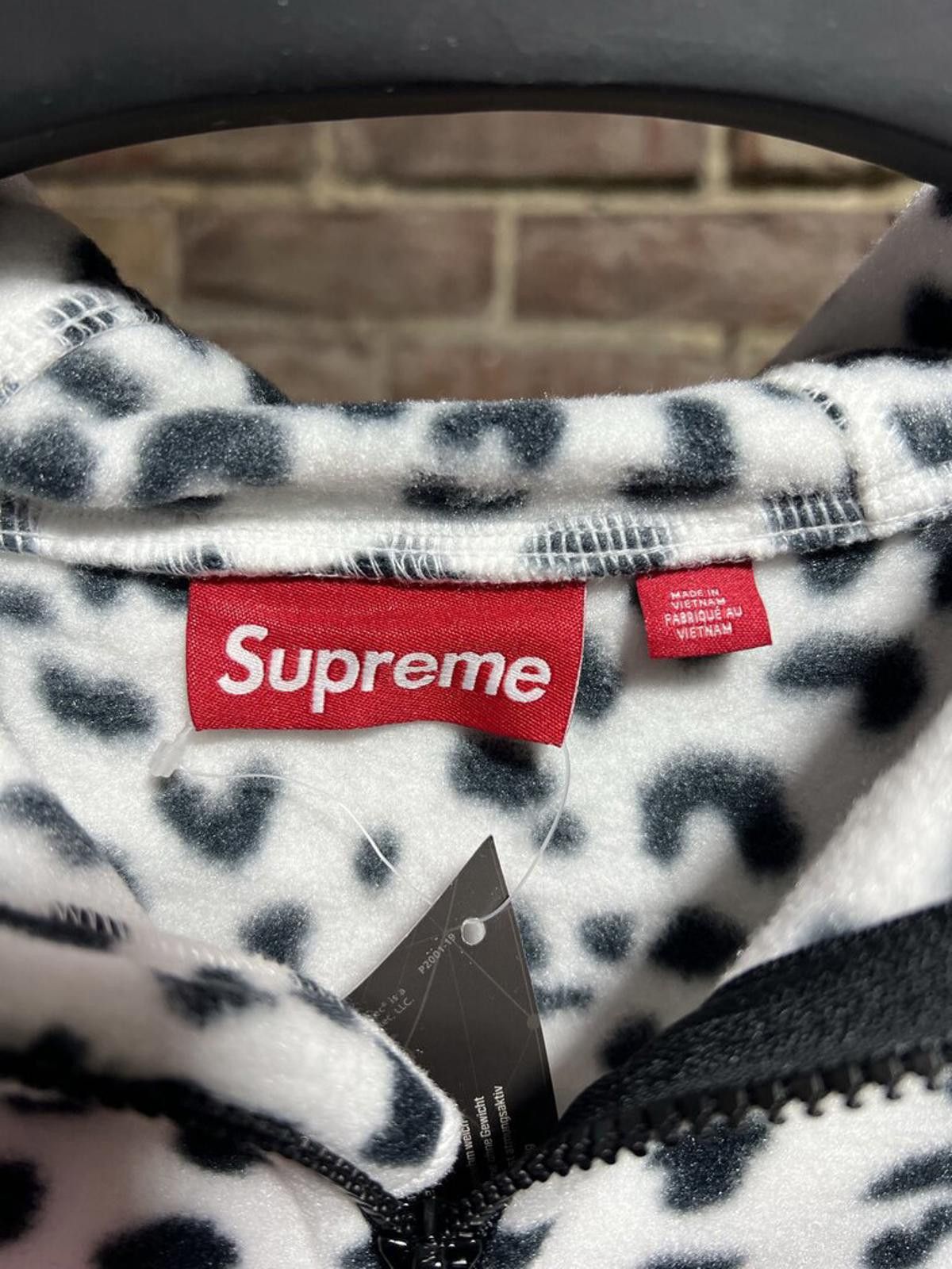 Supreme Supreme Polartec Facemask Leopard Fleece Sz. M Size ONE SIZE - 3 Thumbnail