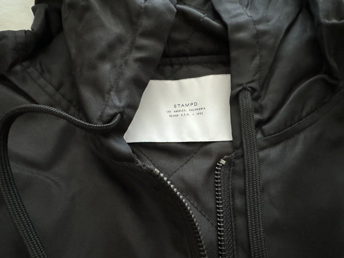 Stampd Stampd - Pullover Nylon Half-Zip Hoodie Size US M / EU 48-50 / 2 - 3 Thumbnail