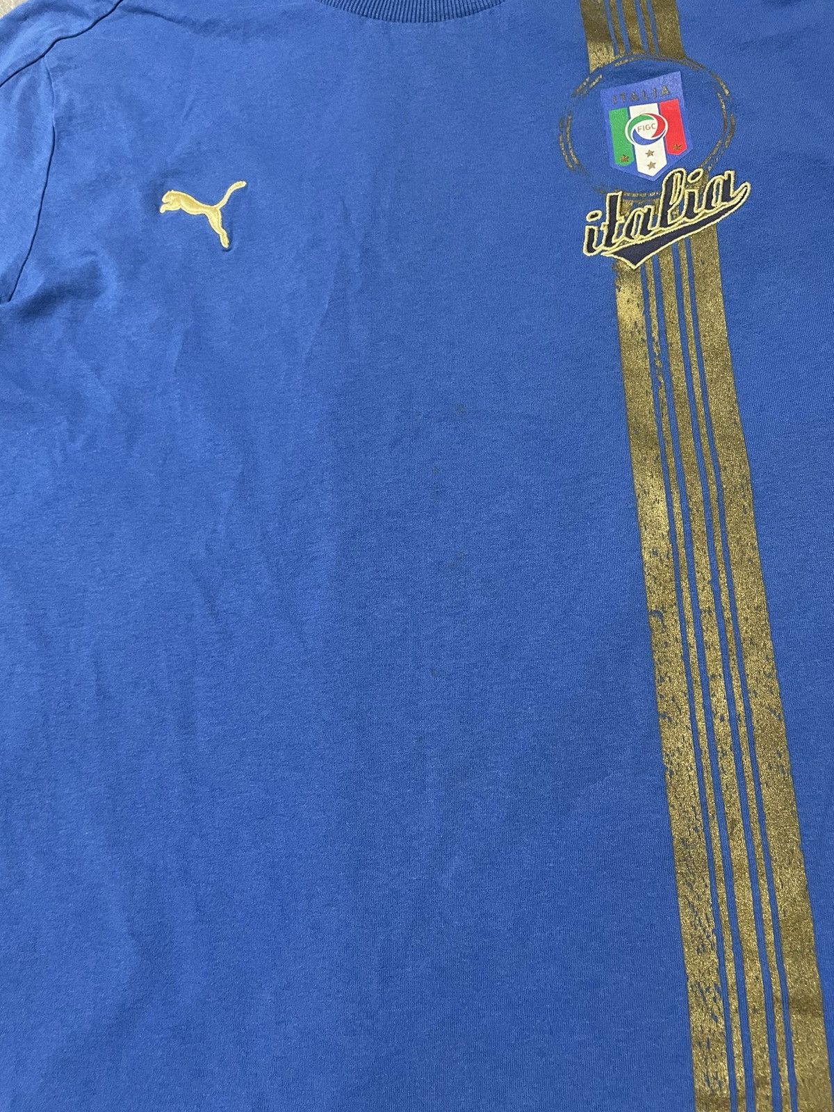 Puma Puma Italy Home Soccer Shirt Football Jersey Streetwear Y2K Size US L / EU 52-54 / 3 - 4 Thumbnail