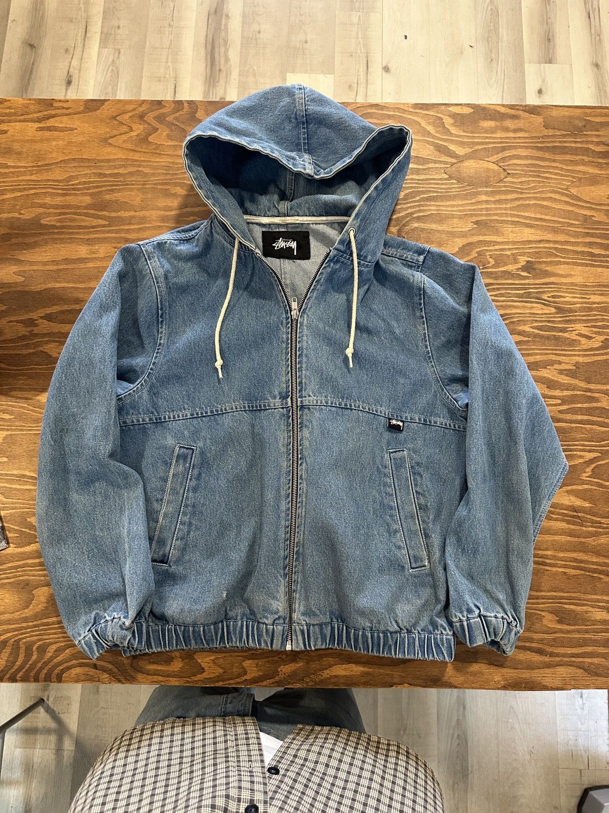【即完】stussy Denim Work Jacket OVERDYED $_12.JPG?set_id=880000500F