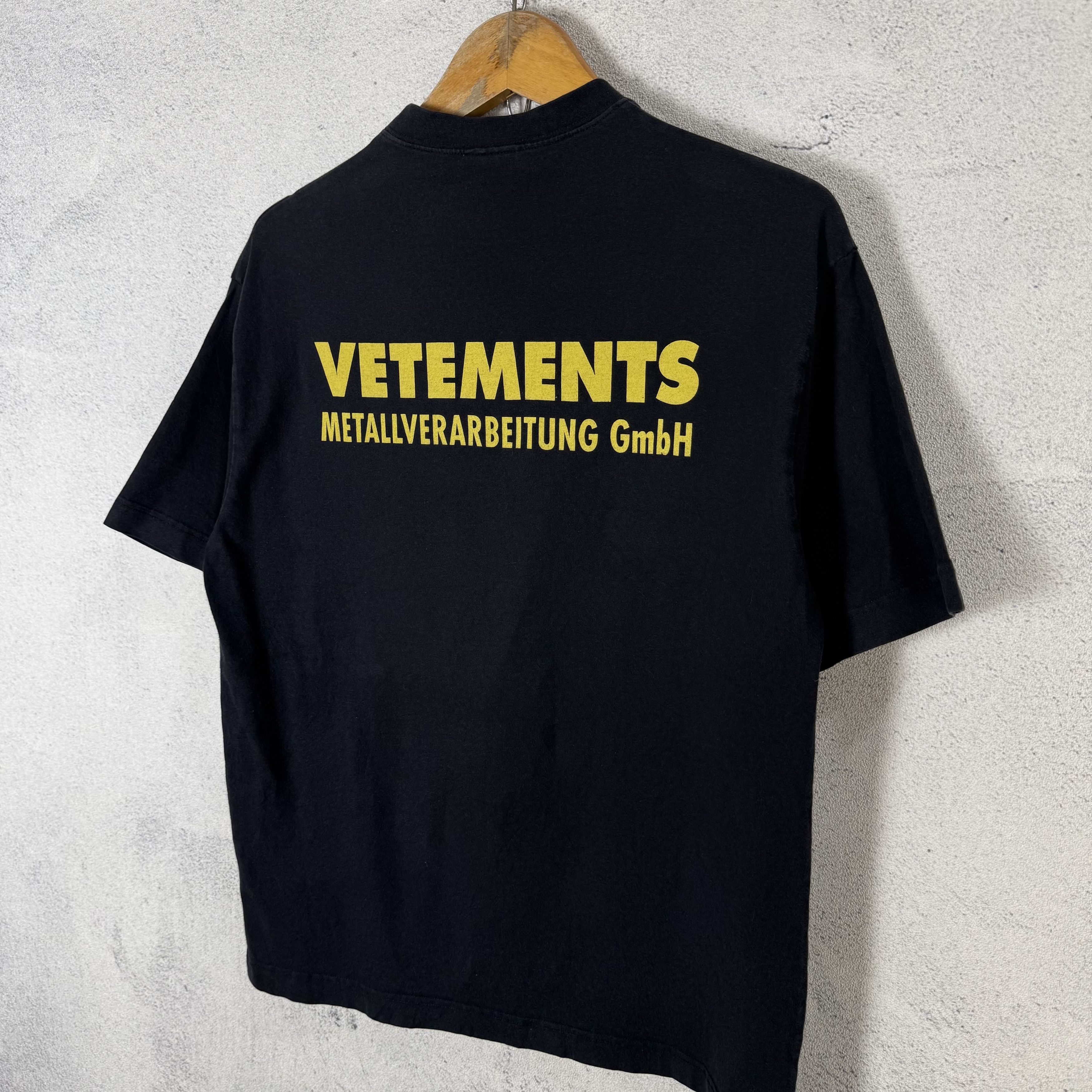 Vetements Vetements SS18 METALLVERARBEITUNG Tshirt Size US XS / EU 42 / 0 - 2 Thumbnail