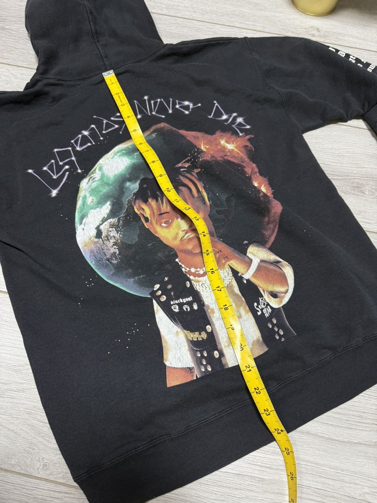 999 Club Juice WRLD - Legends Never Die Hanes Hoodie 999 Club Size S Size US M / EU 48-50 / 2 - 12 Thumbnail