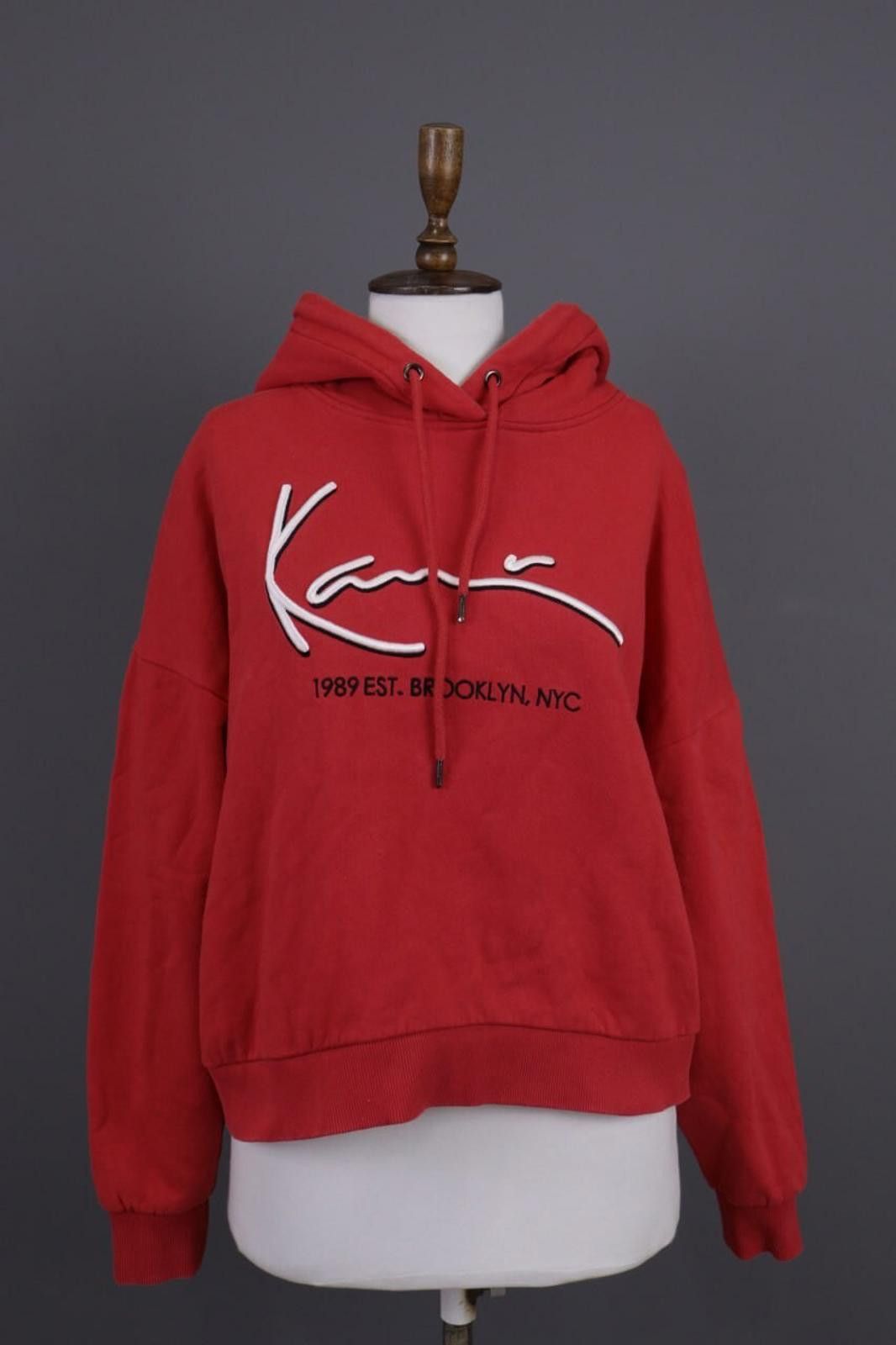 Karl Kani Karl Kani UNISEX Red Big Logo Sweatshirt Sweater Size XS Size XS / US 0-2 / IT 36-38 - 1 Thumbnail