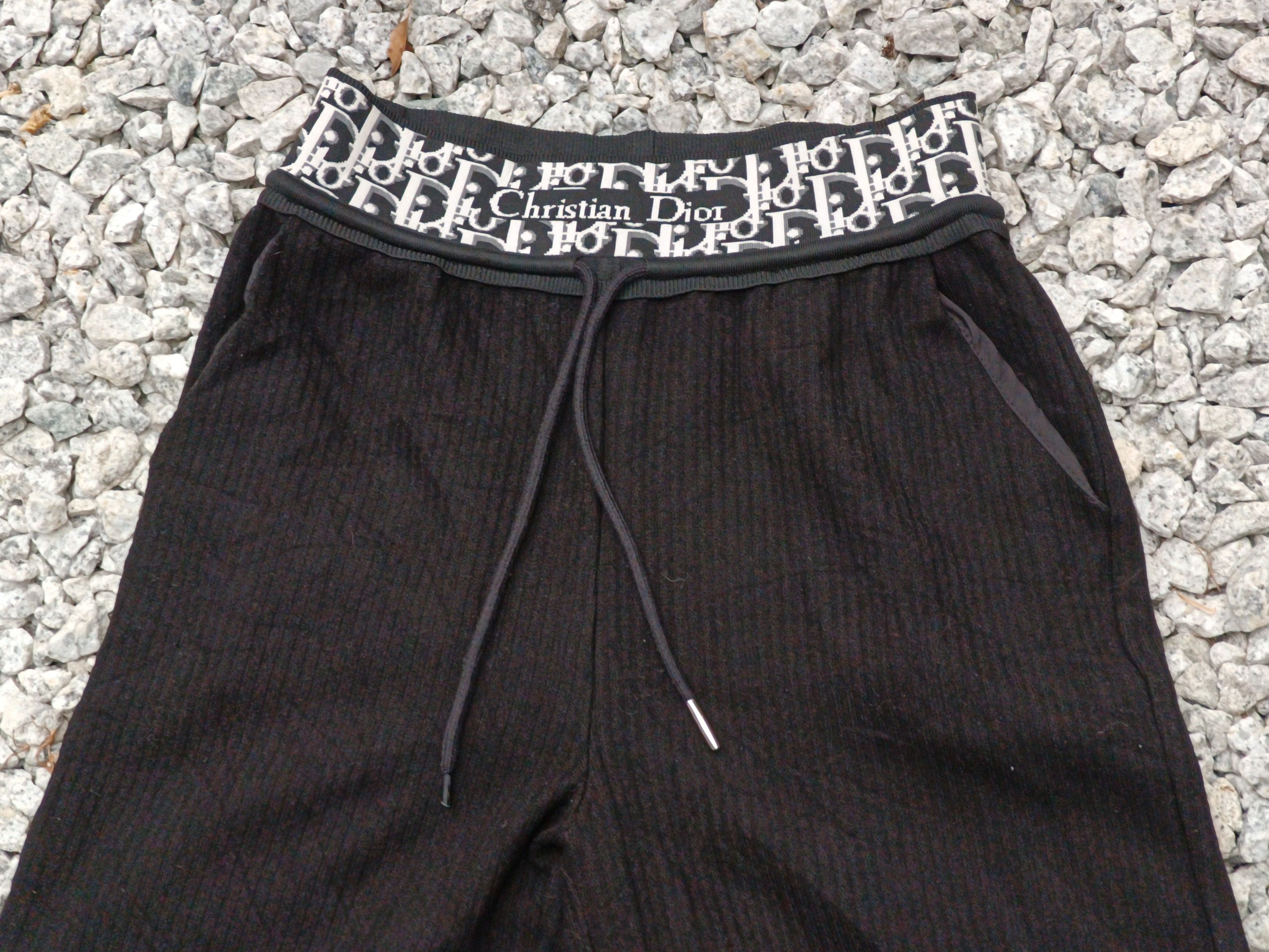Dior Christian Dior wide-leg jogger pants Size 26" / US 2 / IT 38 - 3 Thumbnail