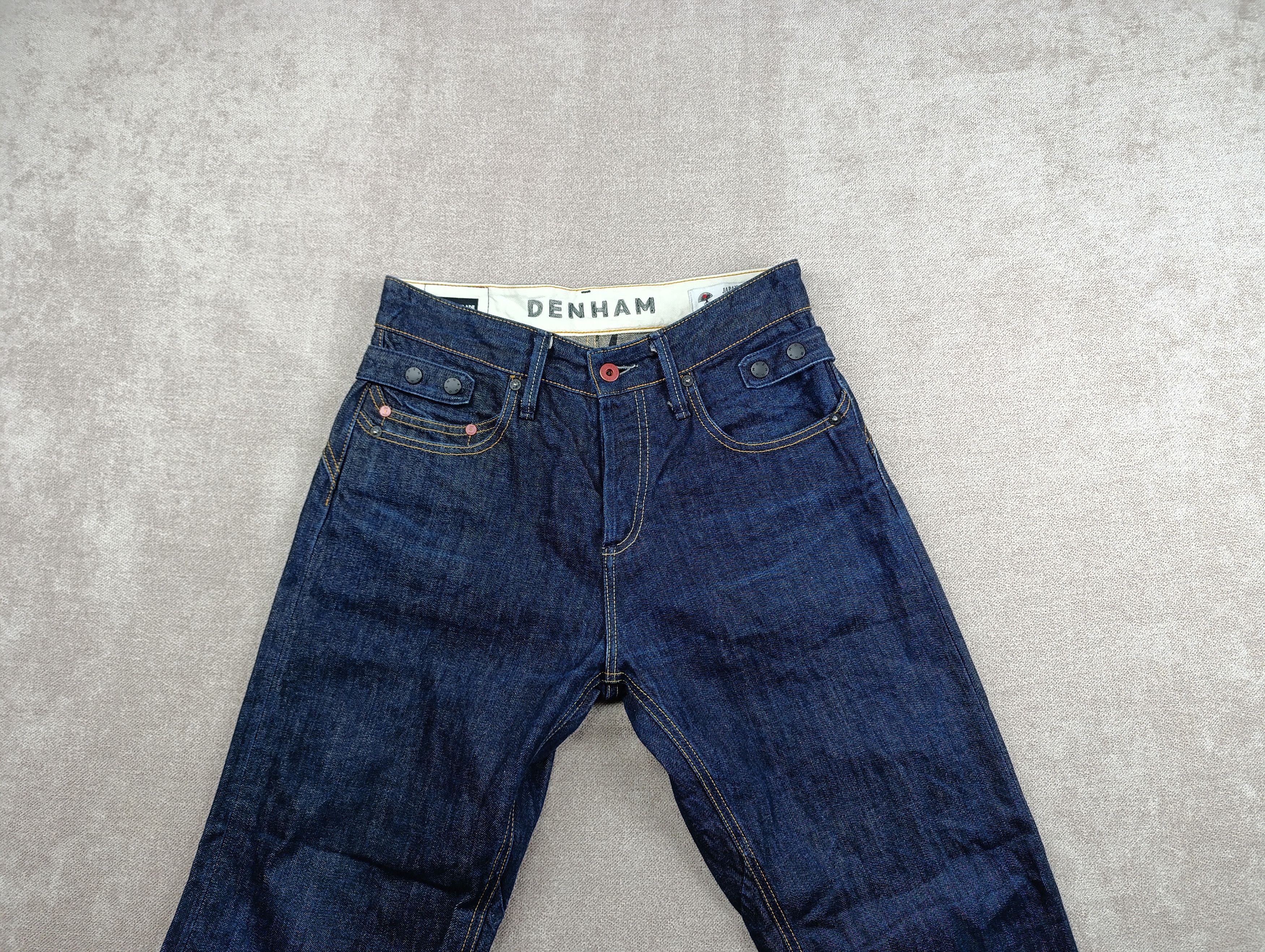 DENHAM Denham Sasuke Blade MIJ Japan Artisan Selvedge Denim Jeans Size US 29 - 7 Thumbnail