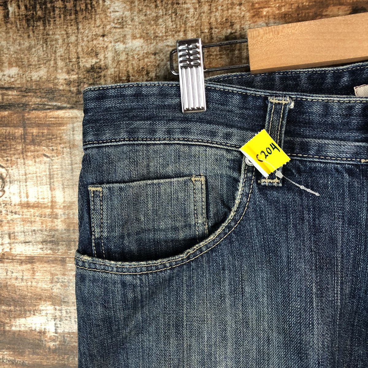 Seven 7 DL Seven 7 Blue Distressed Denim Pants #C204 Size US 32 / EU 48 - 7 Thumbnail