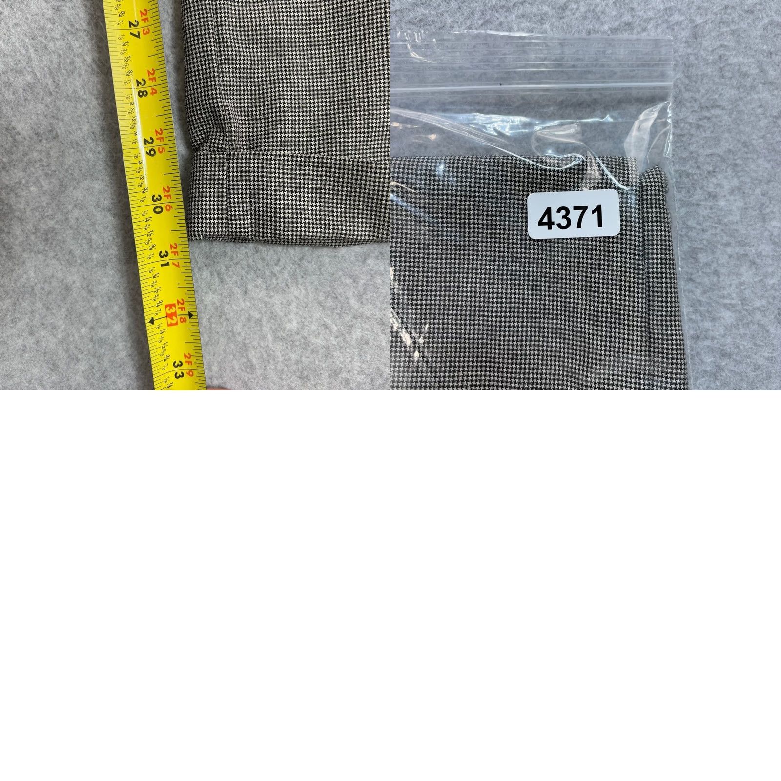 Ralph Lauren Lauren Ralph Lauren Pant Men 38x32 Houndstooth Pleated Dress Pants Slim Cuffed Black 90s Preppy Mens Size US 38 / EU 54 - 8 Thumbnail