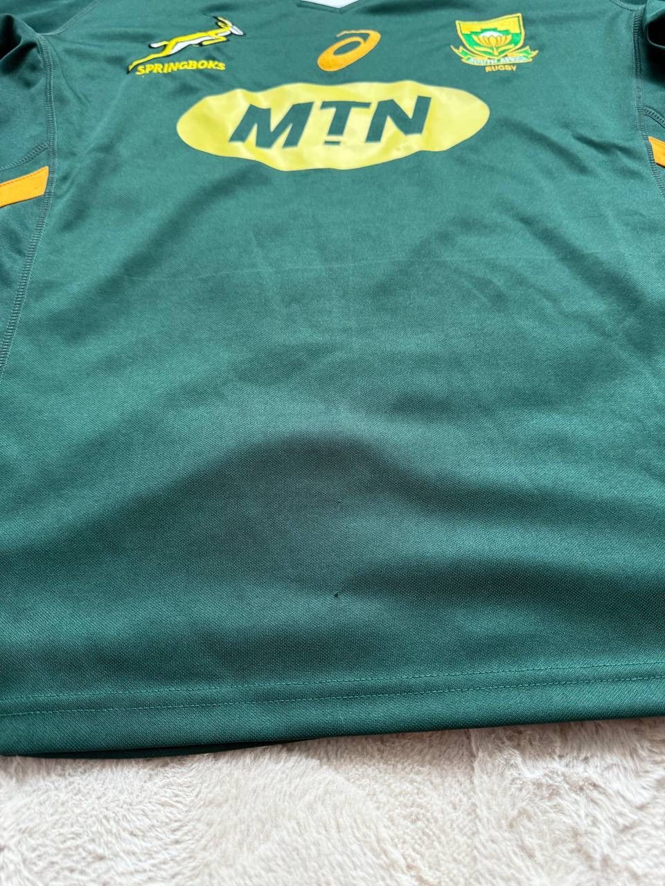 Asics Vintage 90’s Rugby South Africa Springboks Deller Jersey Size US M / EU 48-50 / 2 - 7 Thumbnail