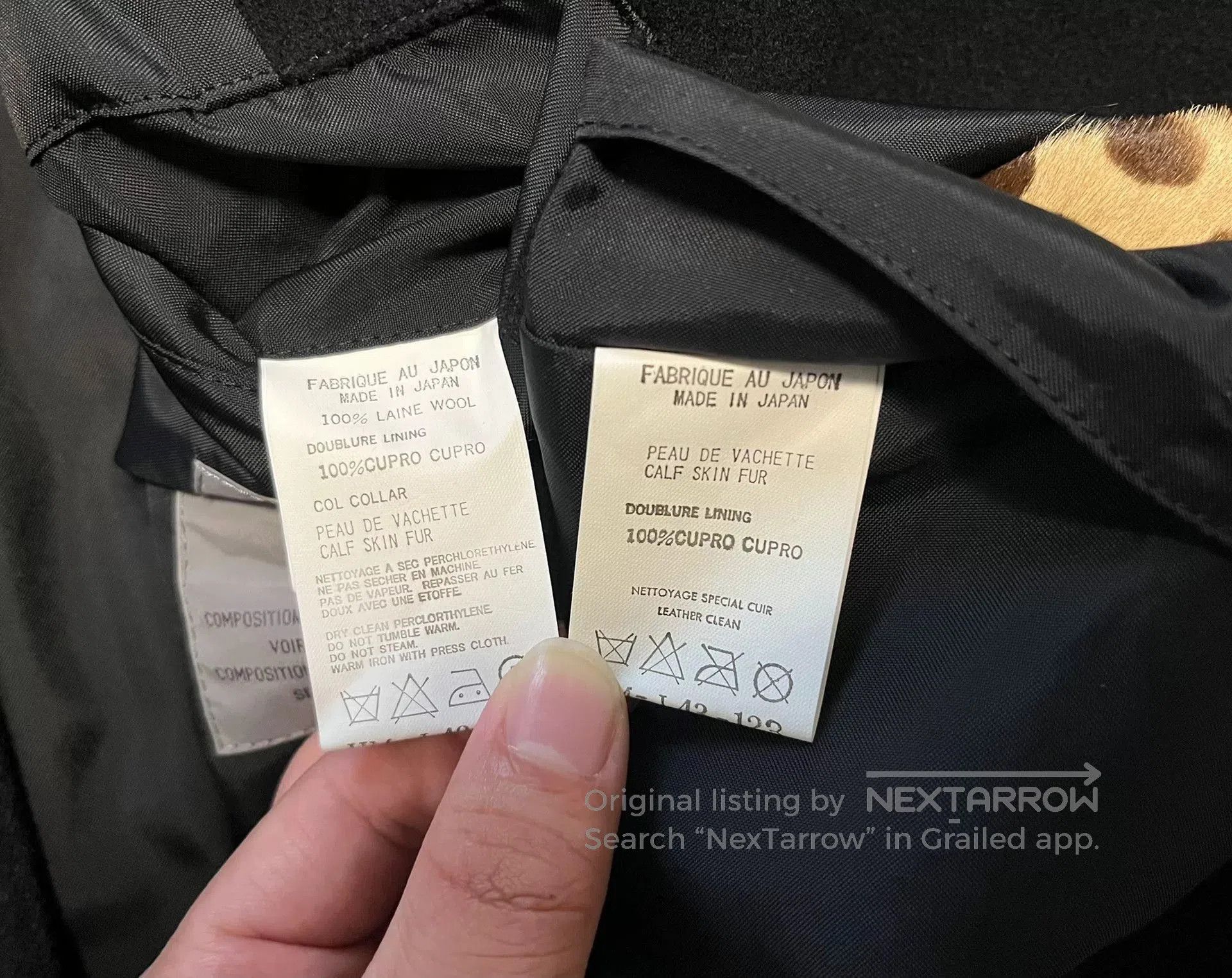 Yohji Yamamoto Yohji Yamamoto Detachable Leopard Print Jacket. Size US XL / EU 56 / 4 - 8 Thumbnail
