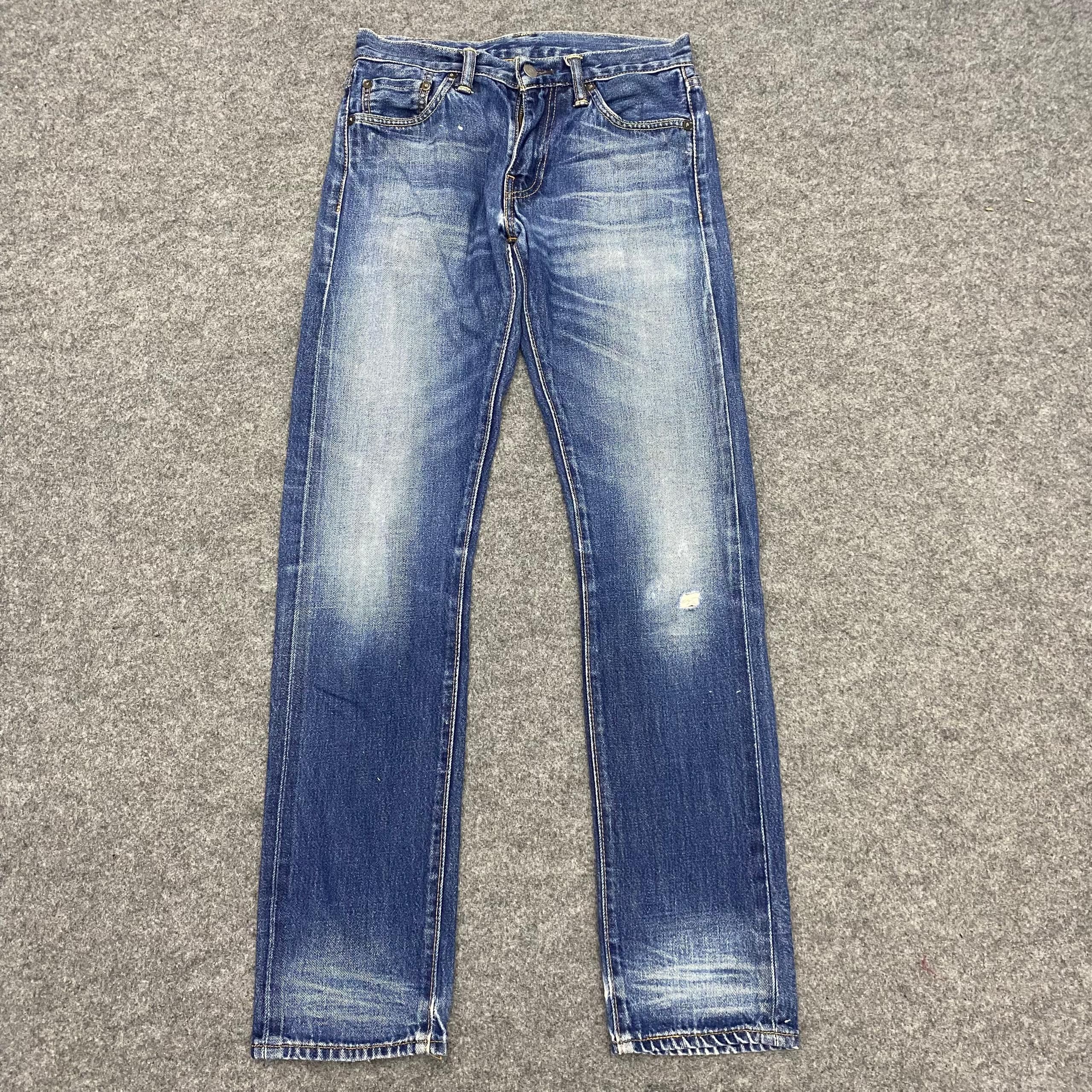Levi's Vintage levis 511 Distressed Denim Kurt Cobain Style Size US 29 - 1 Thumbnail