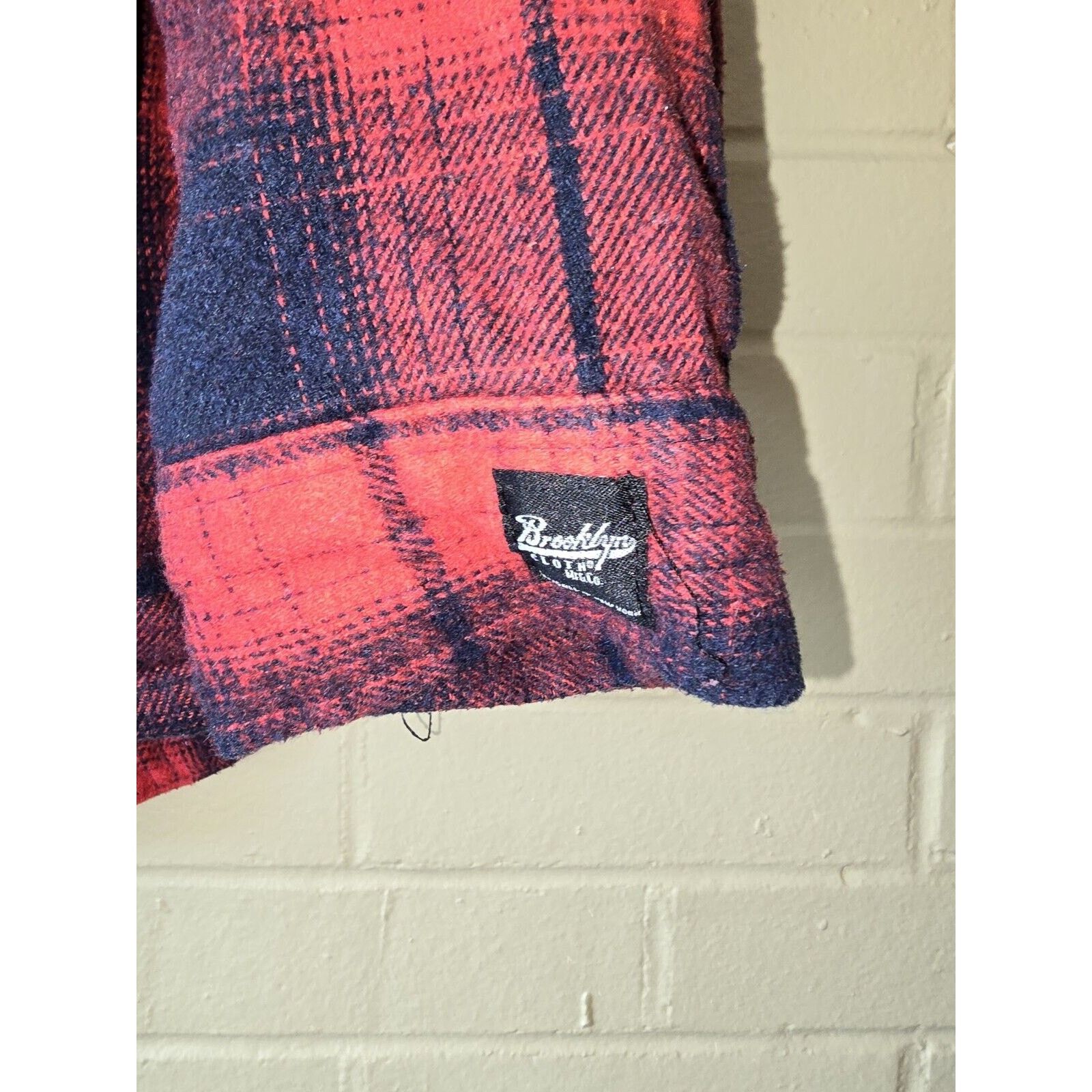Brooklyn Cloth Brooklyn Cloth Mfg Zip Up Flannel Hooded Jacket Mens Size L Size US L / EU 52-54 / 3 - 2 Thumbnail